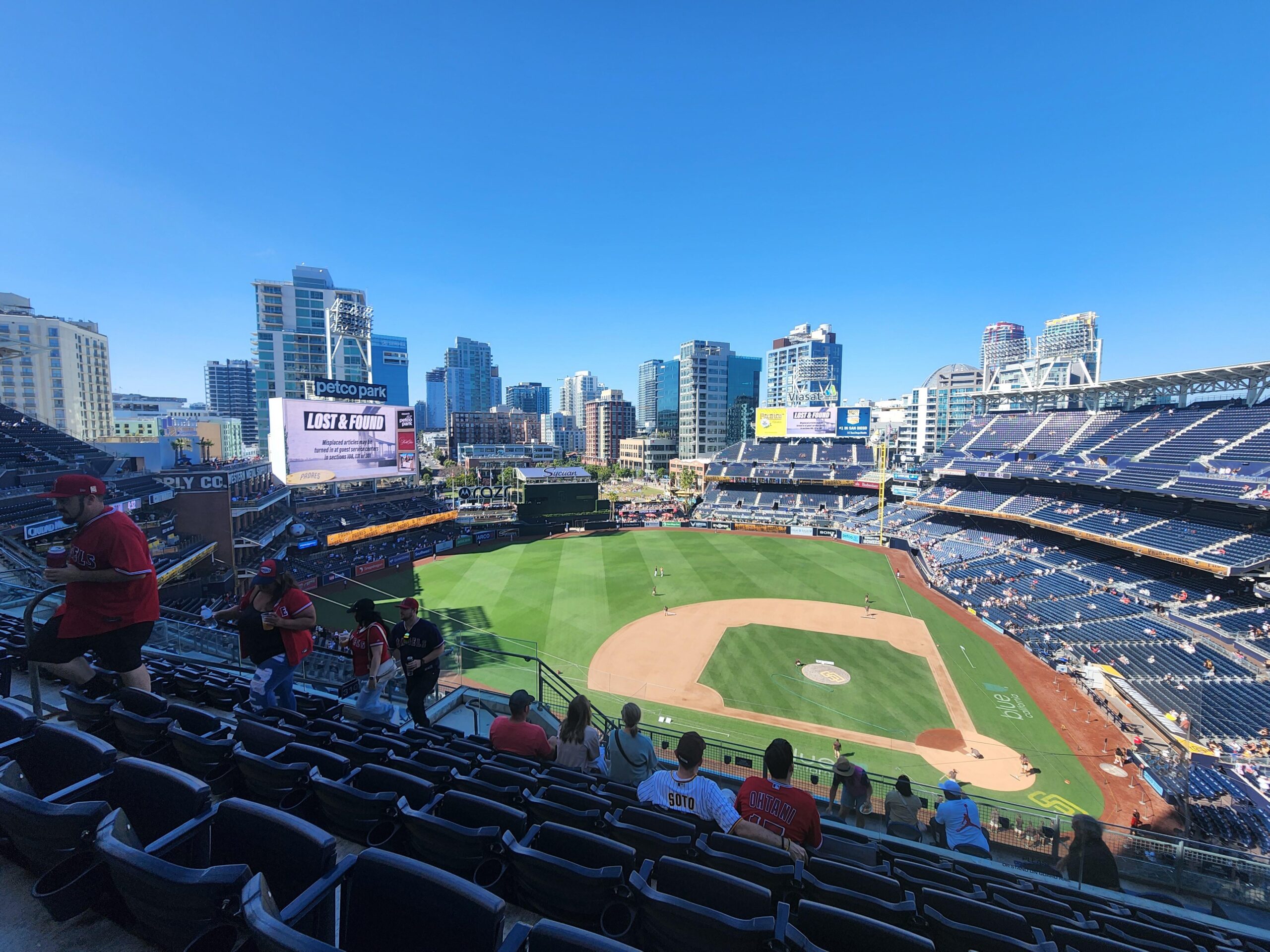 Checking in from Section 310.