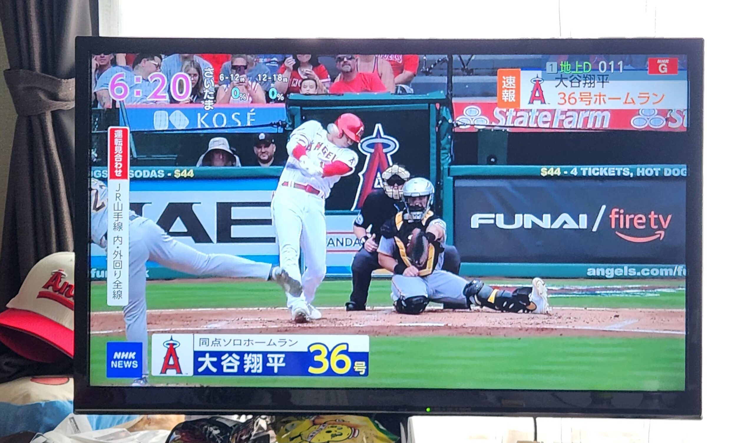 I’m on vacation in Japan. Ohtani home runs immediately make the news here