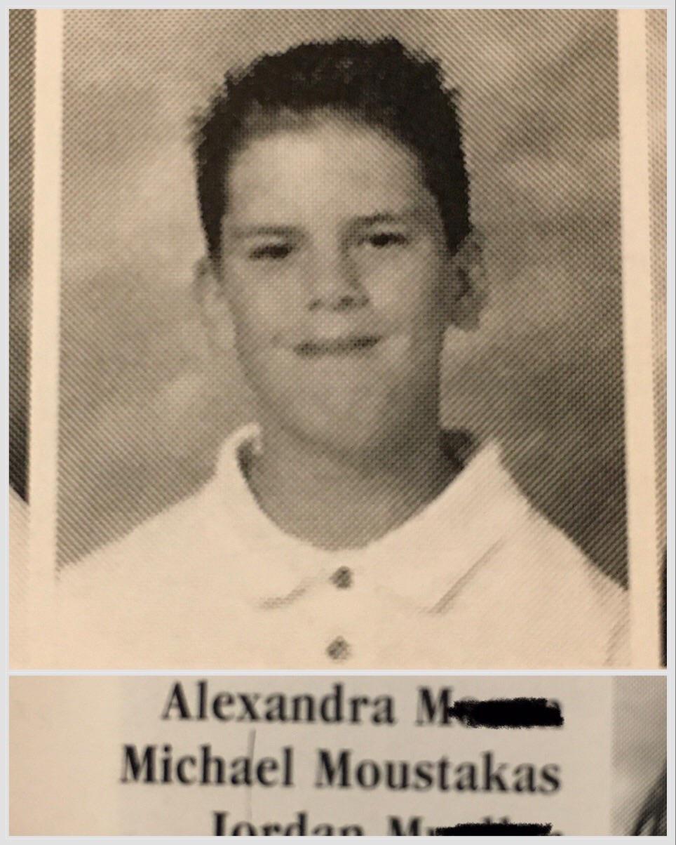 Mike Moustakas actually attended my middle school