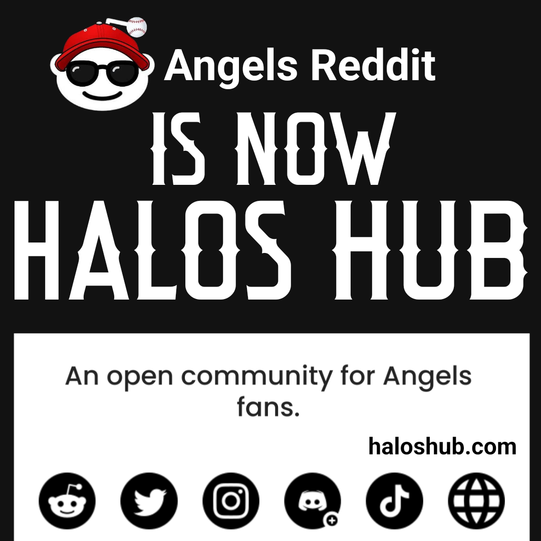 The news has arrived! Angels Reddit has a new name! We are now Halos Hub!