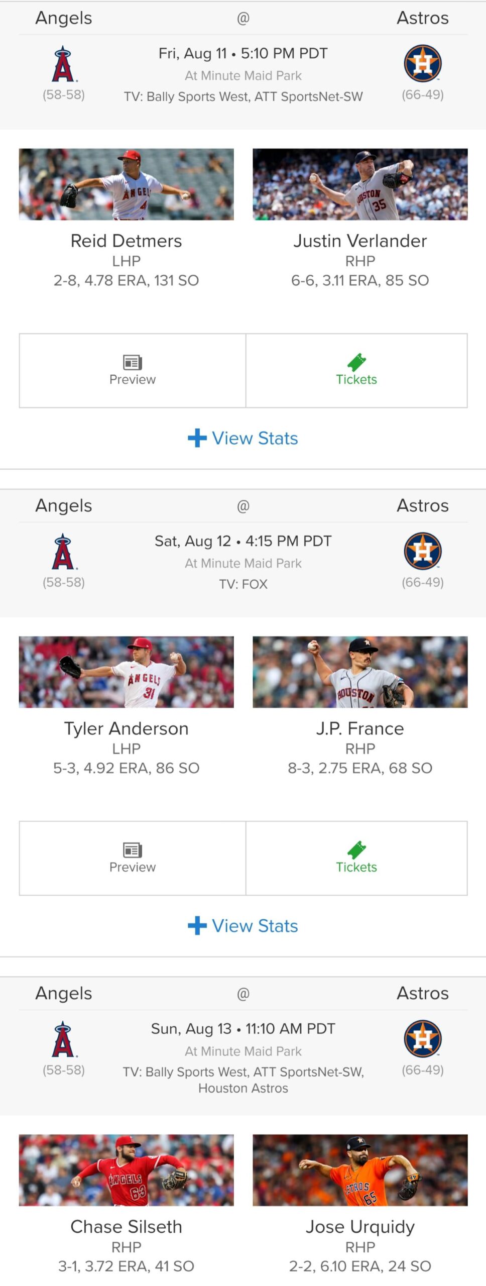 Here’s how our starting pitching stacks up against the Astros at the Juicebox