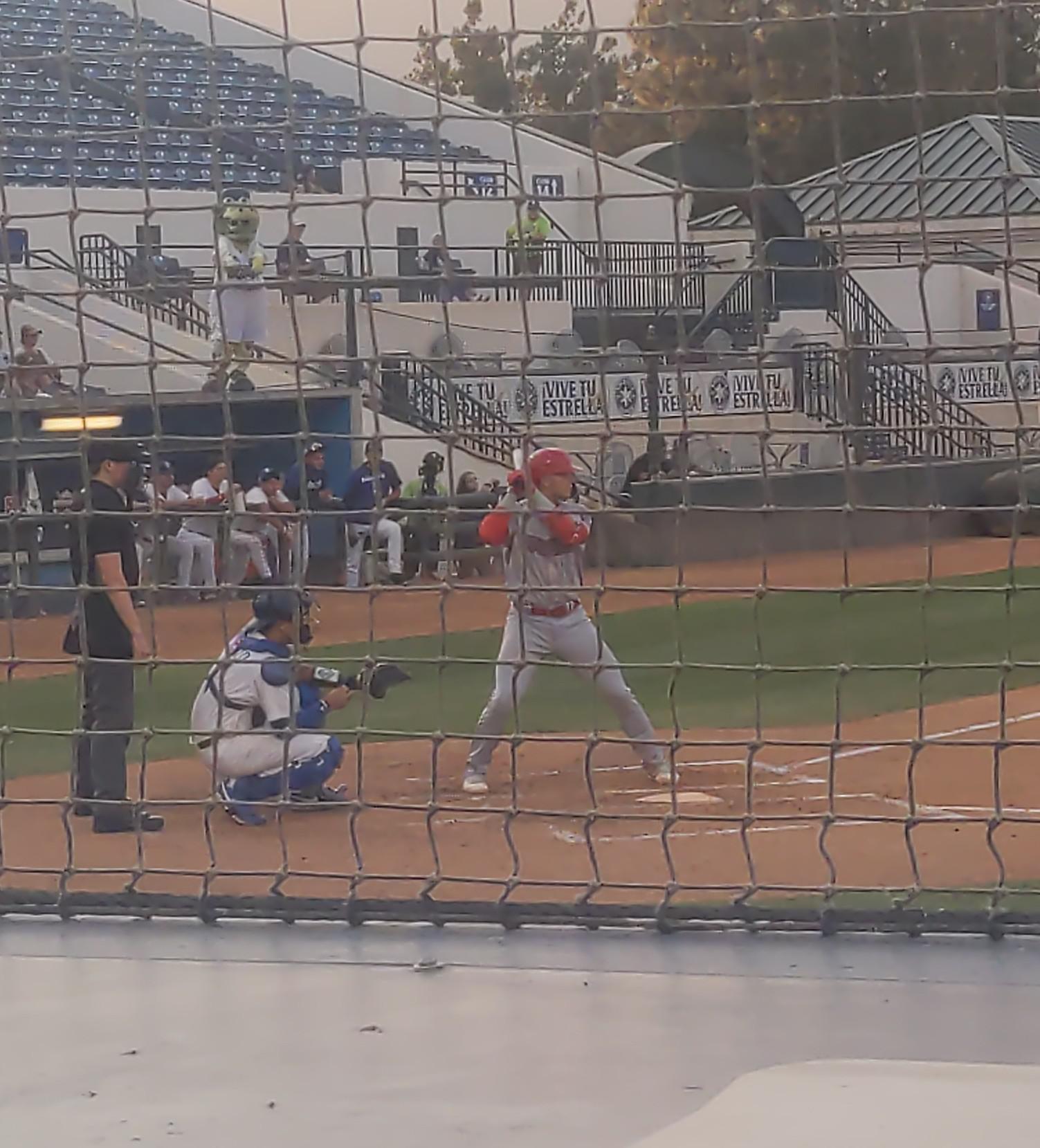 Logan O’Hoppe at tonight’s 66ers game