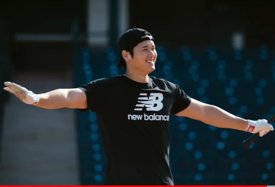 Ohtani getting some commercial airtime during playoffs.