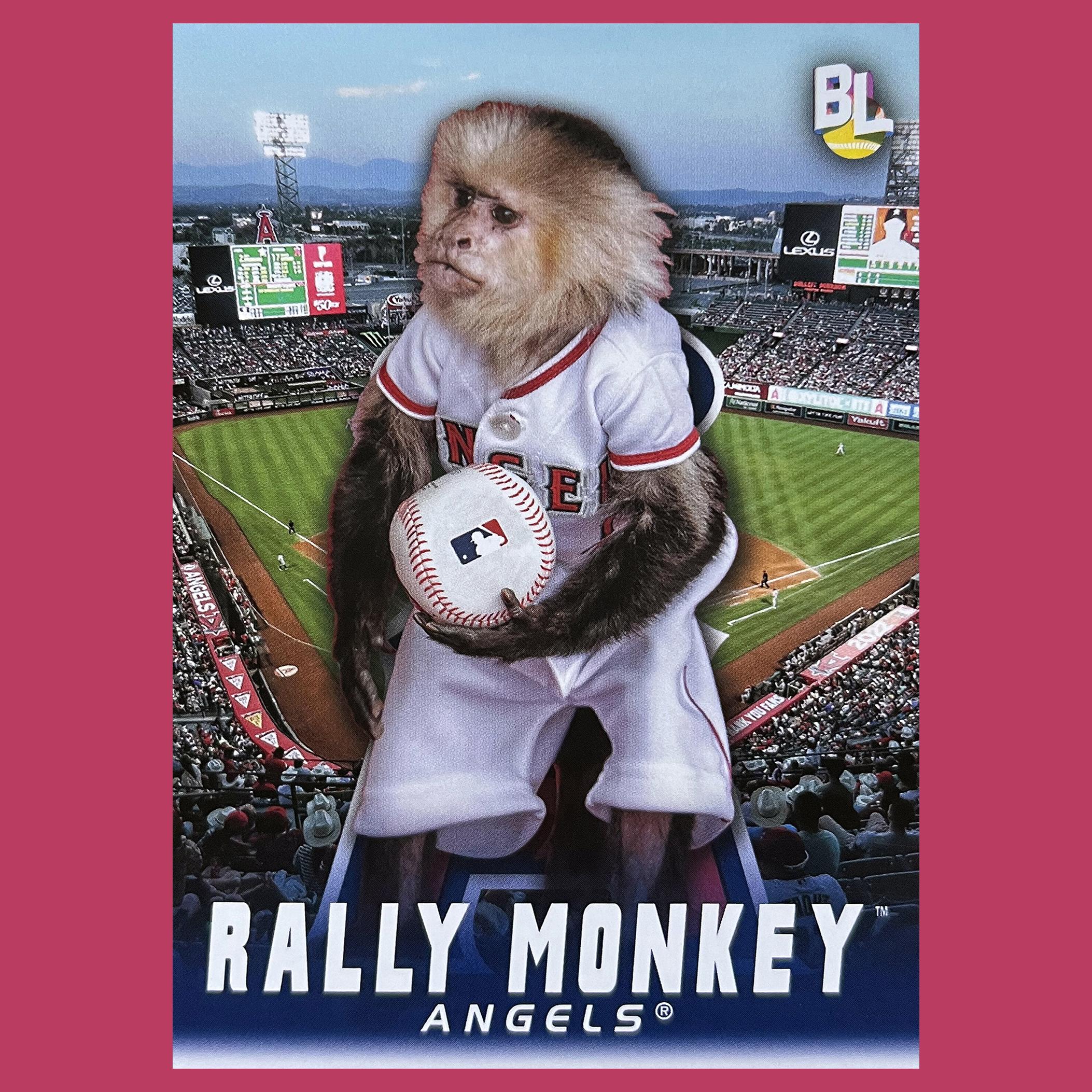 Rally Monkey in card form!