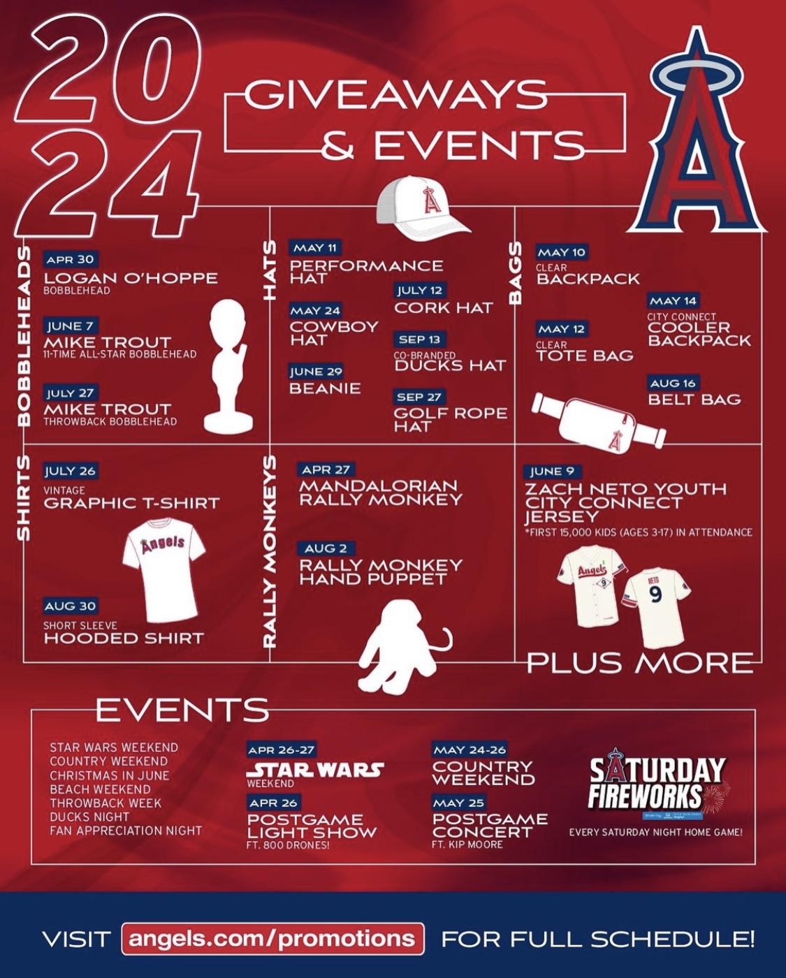 2024 Giveaways and Events