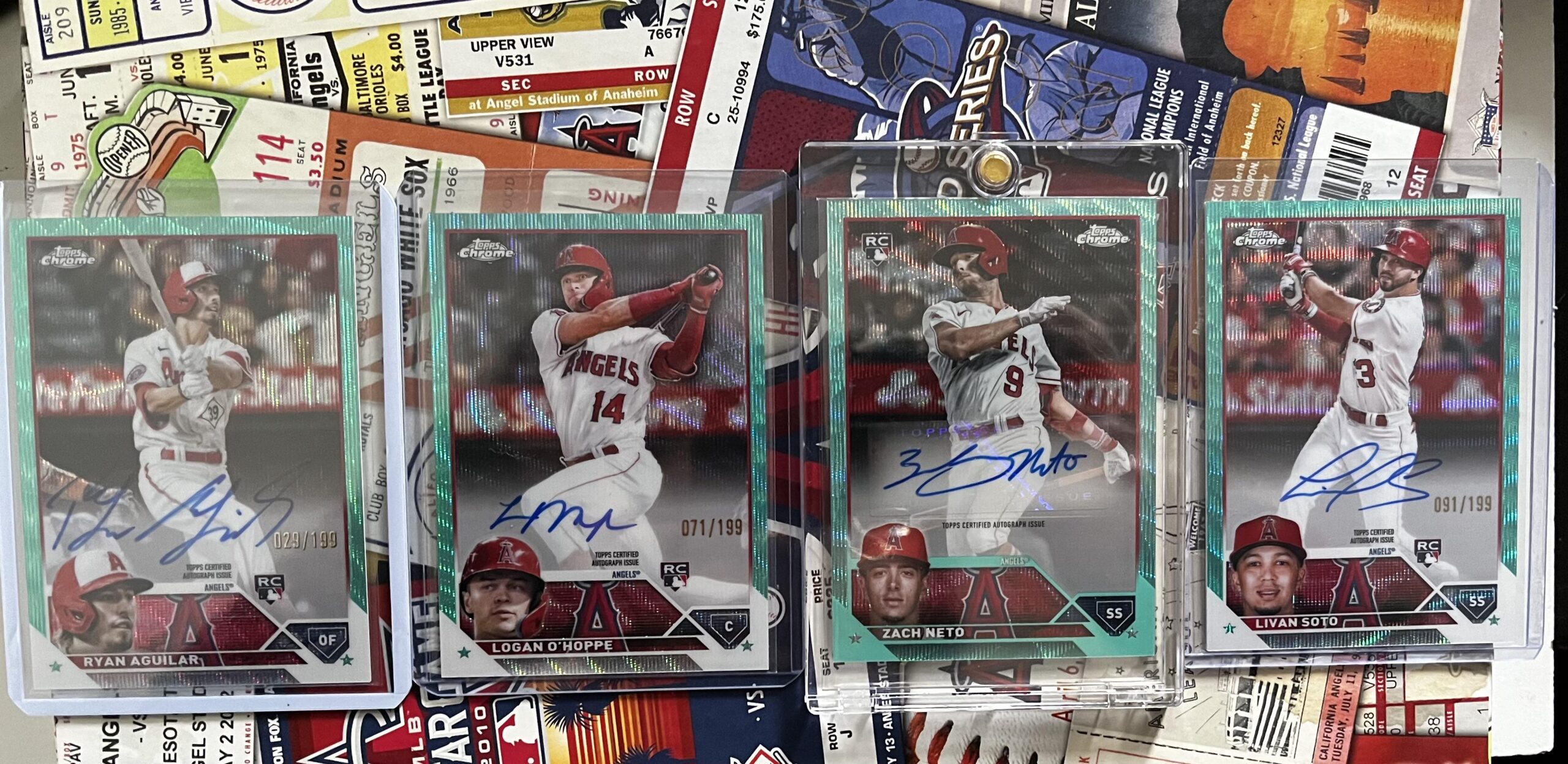 The Neto Auto just came in today, /199 angels set!