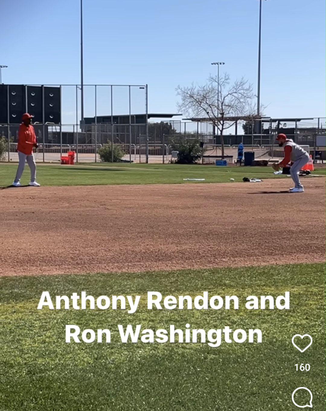 Anthony Rendon and Ron Washington