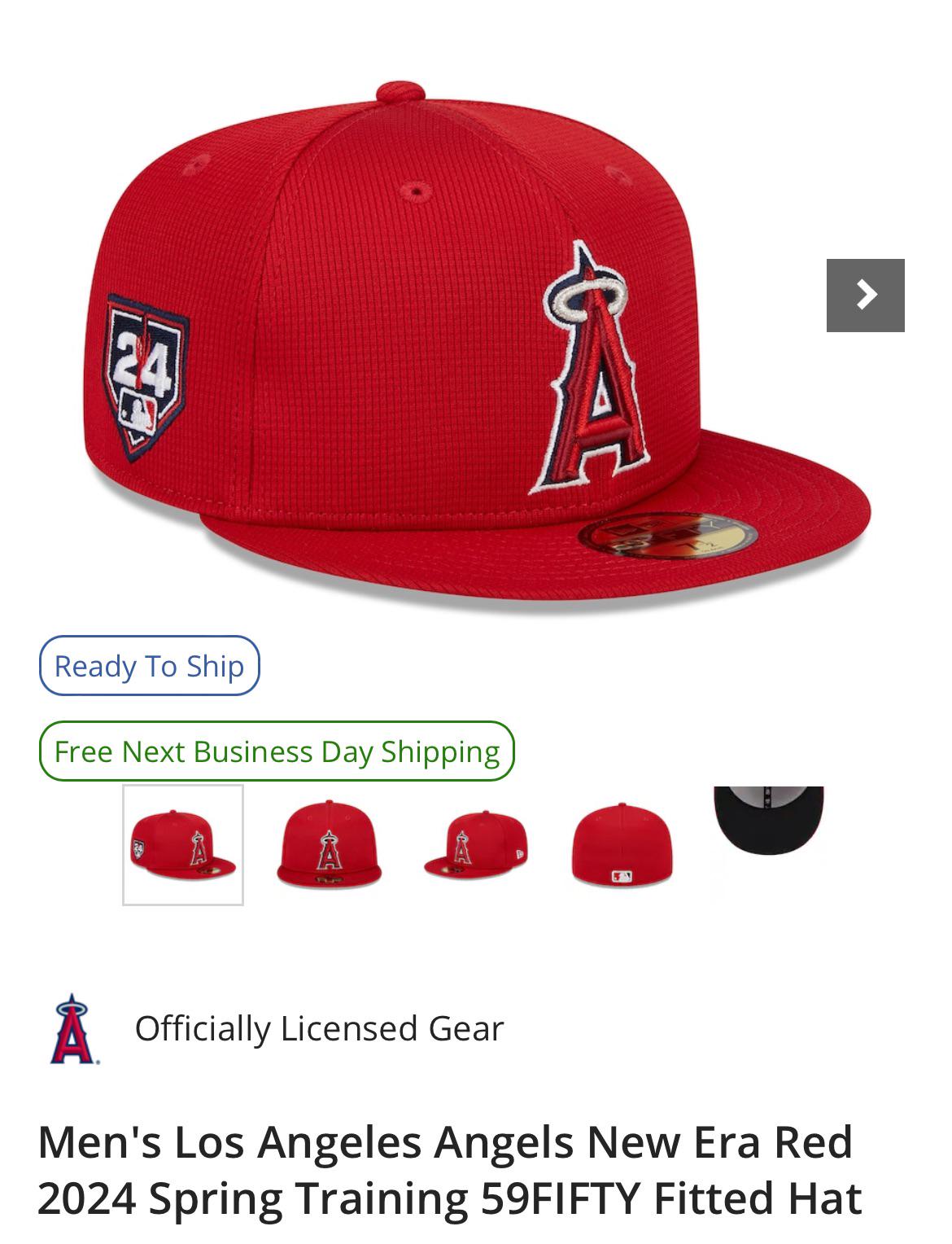 So this is really our spring training cap?