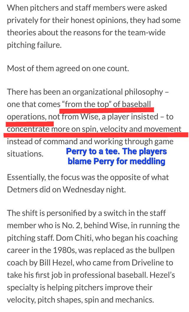 When Ron Washington asked Trout & Rendon what the team has been lacking. Here’s what Trout & Rendon meant when they responded, “we want better structure”