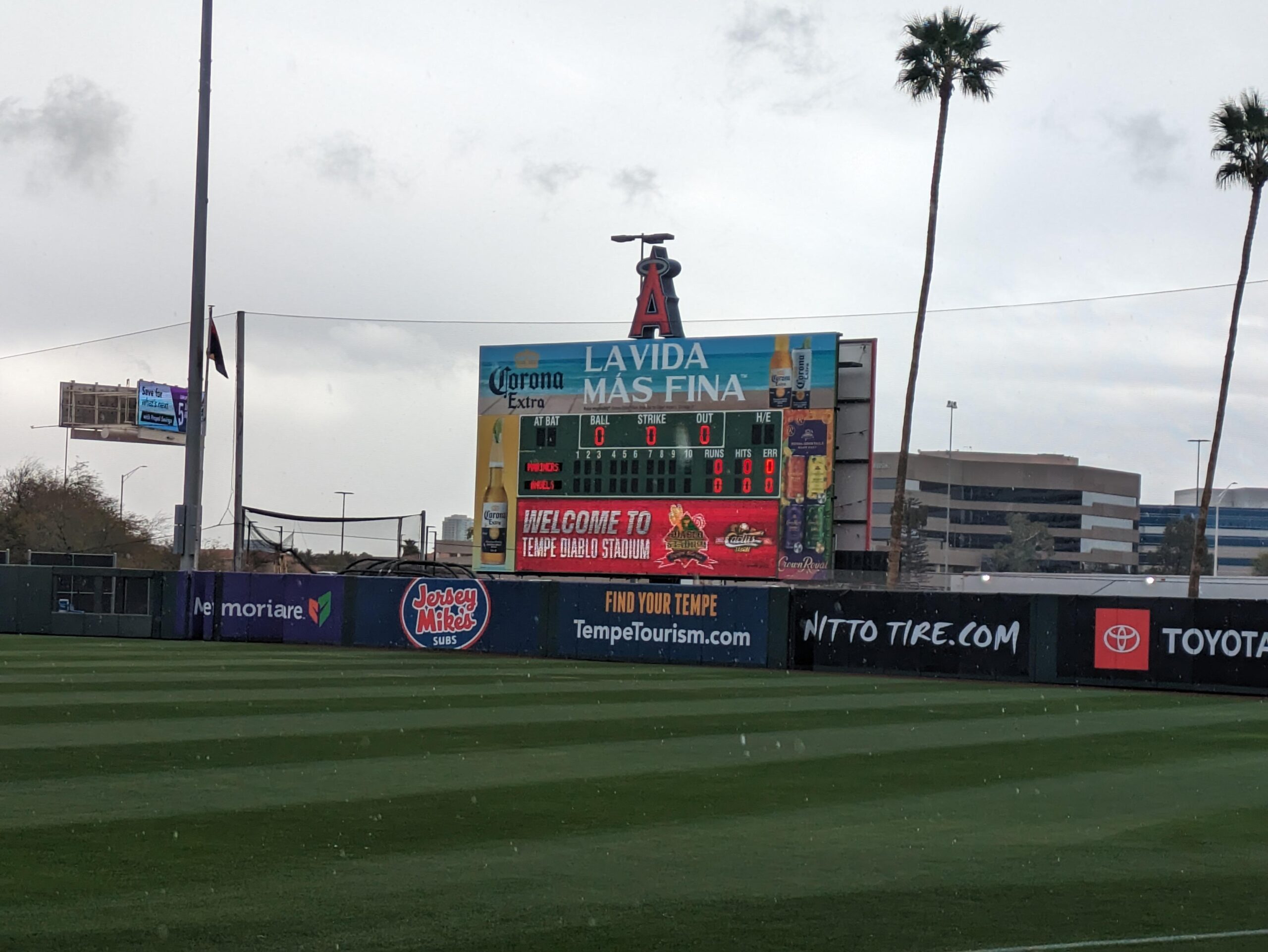 Officially raining in Tempe