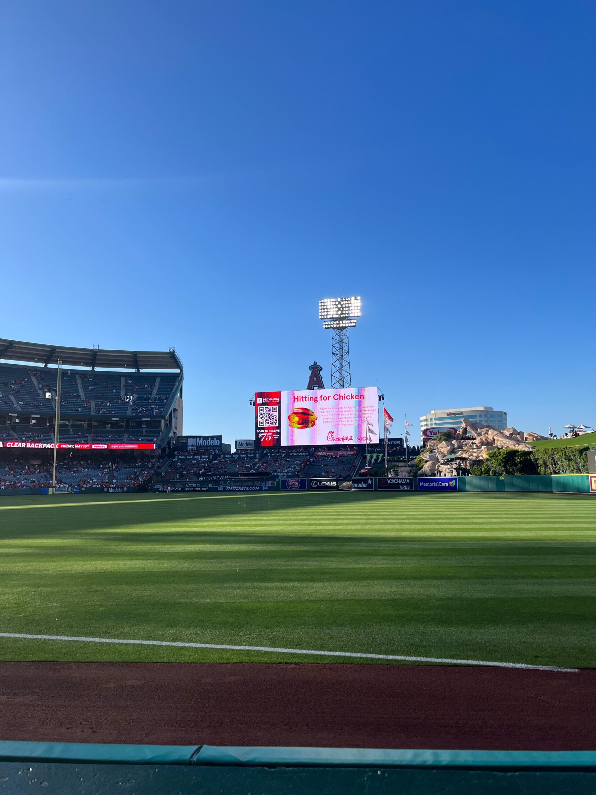 Checking in live from the Big A 🫡