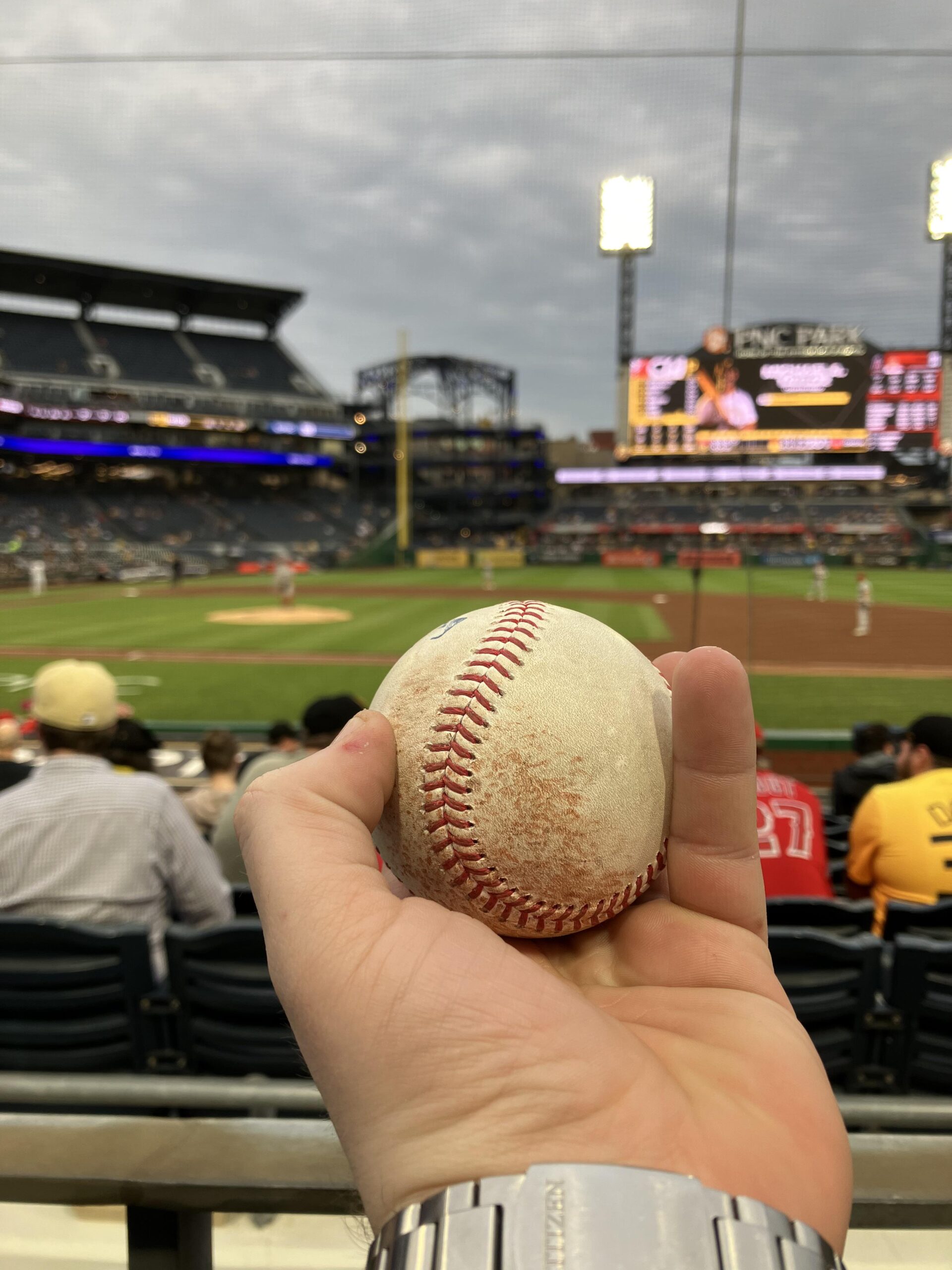 Schanuel threw a ball to me!