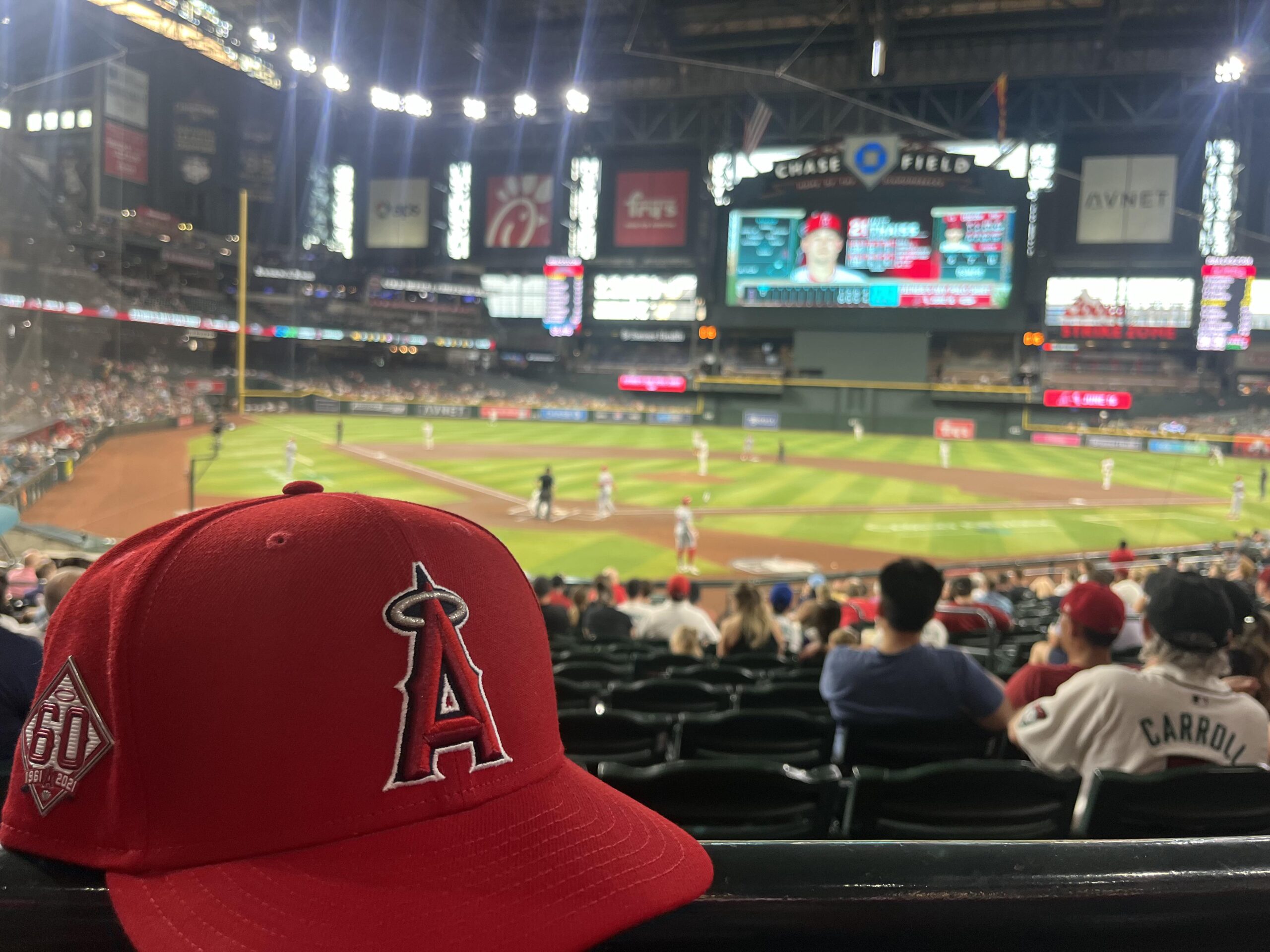 Checking in for Game 2 in the desert!🌵 Go Angels! ⚾️