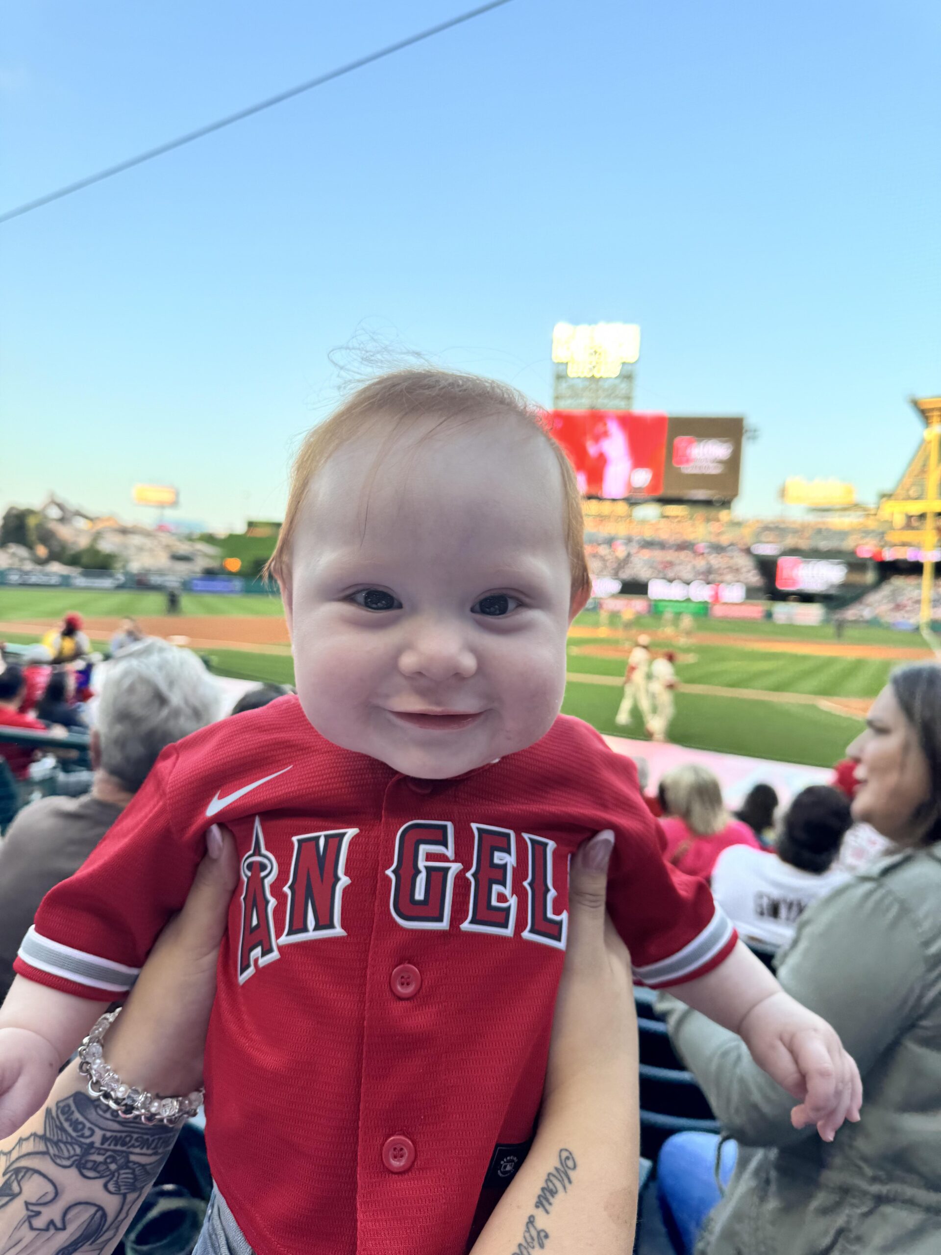 I don’t want to take credit for the sweep, but Frankie was at every game.