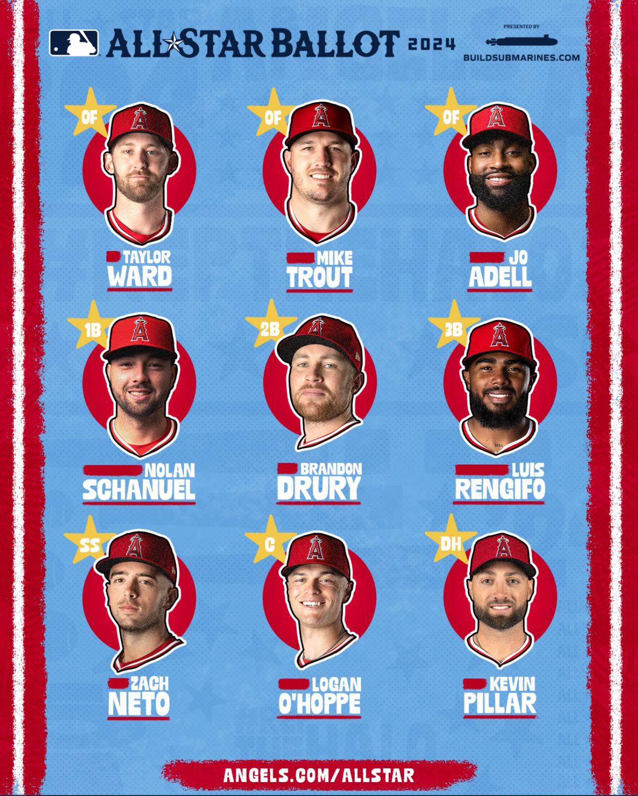 ⭐️ Voting for the 2024 All-Star Game is now live! ⭐️ #VoteAngels & send your Halos to Arlington: angels.com/allstar