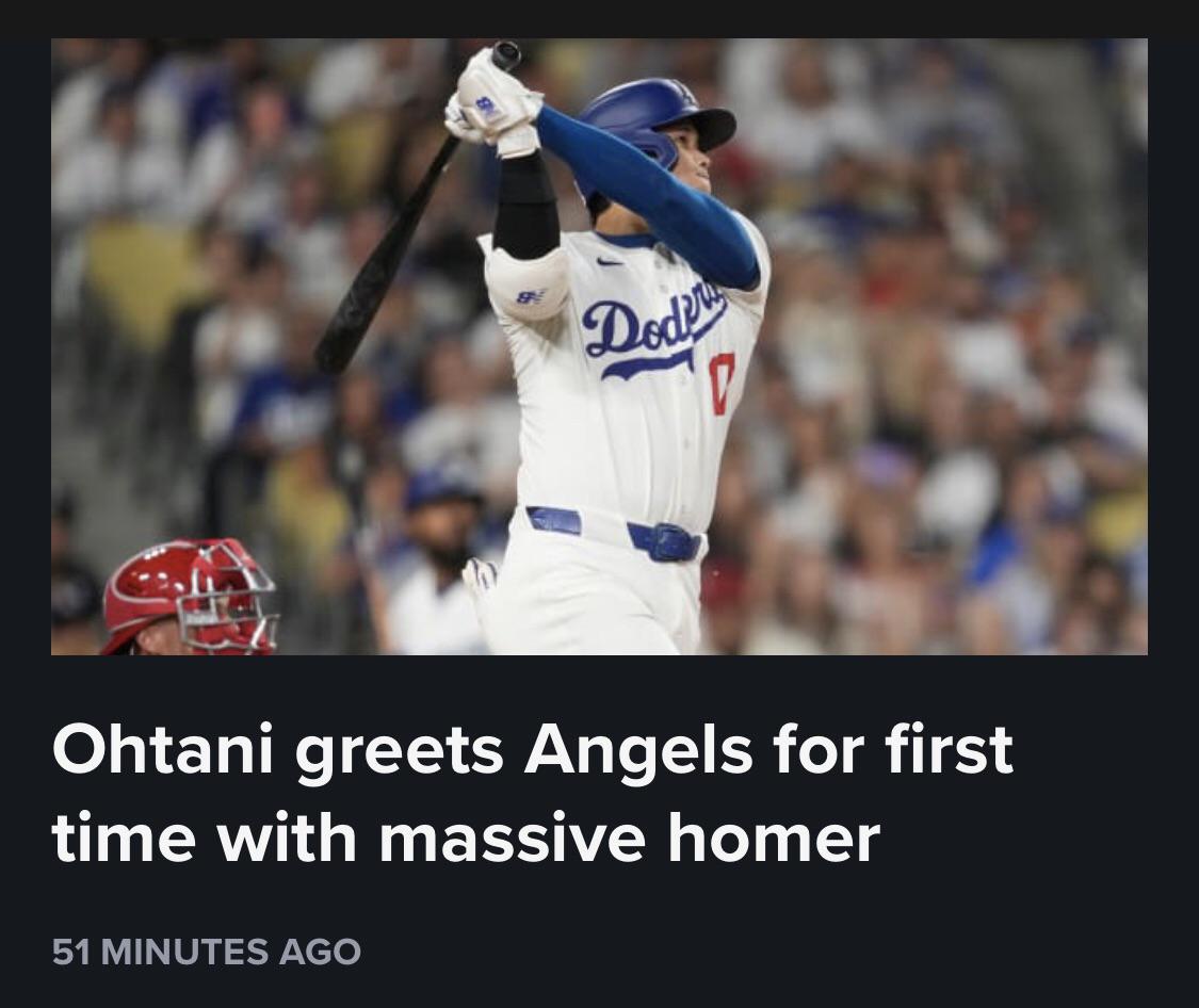 … as the Dodgers lose 2-3 in extras vs the Angels