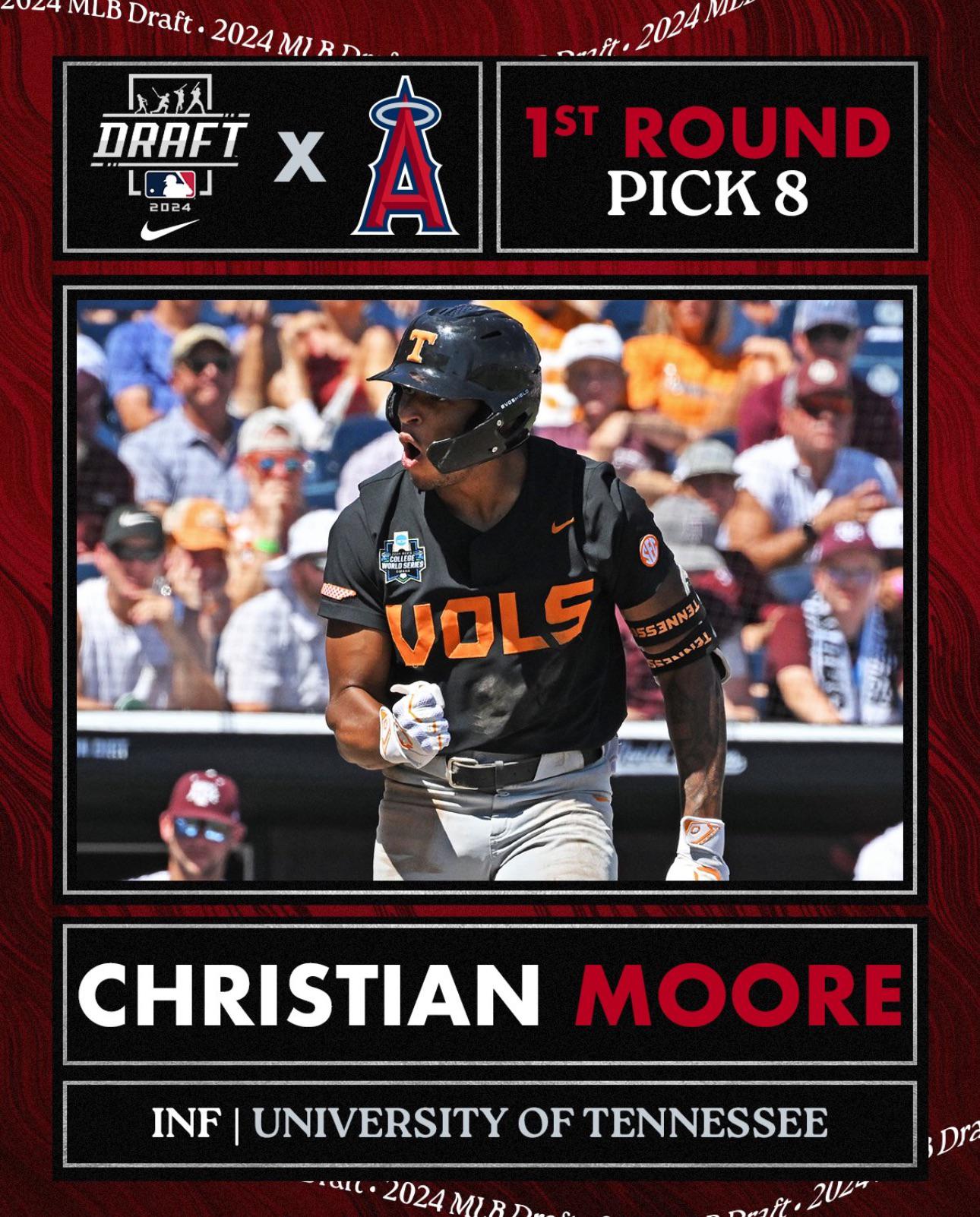 Welcome first round pick Christian Moore!