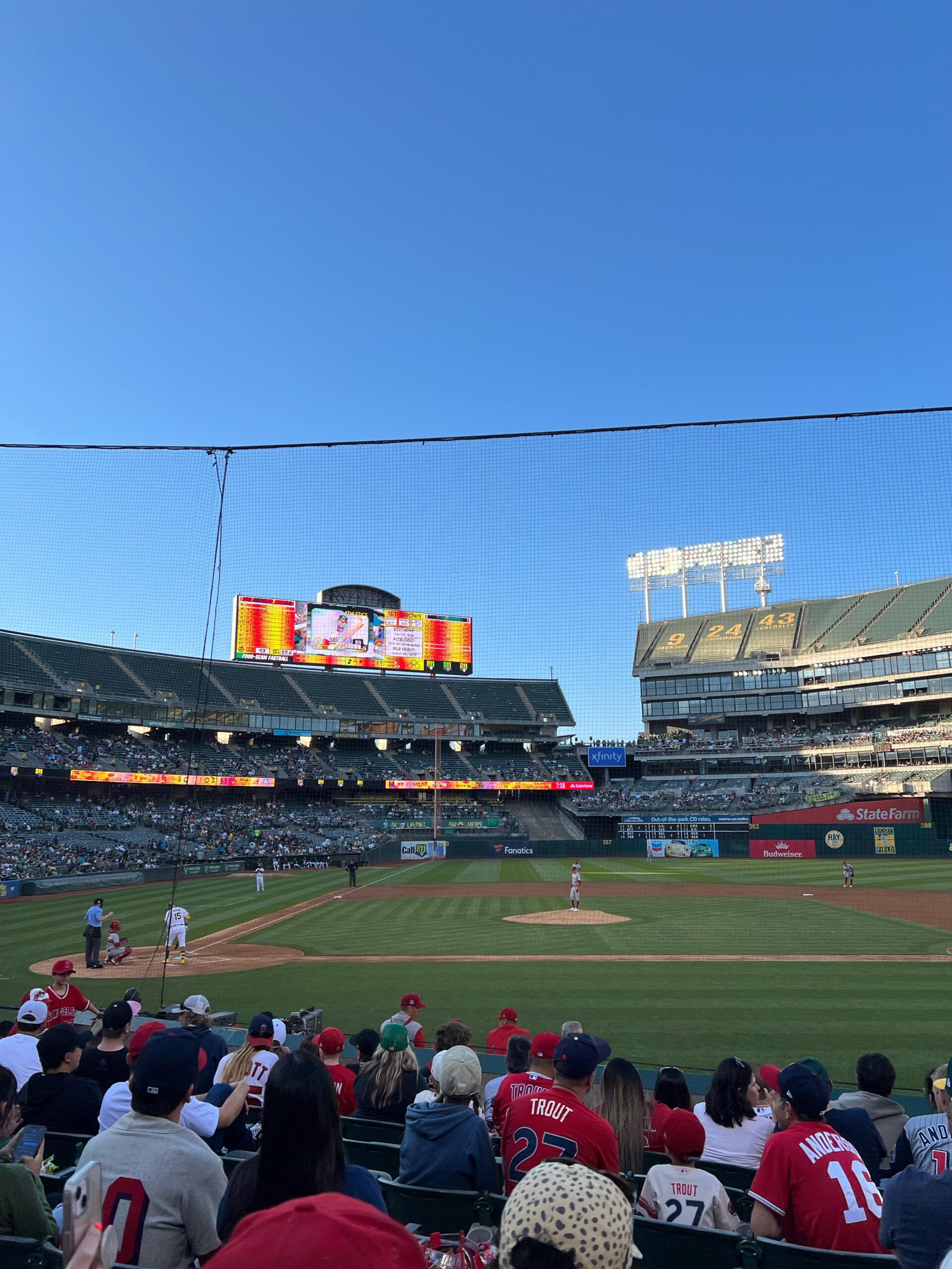 First and last time at the Coliseum!