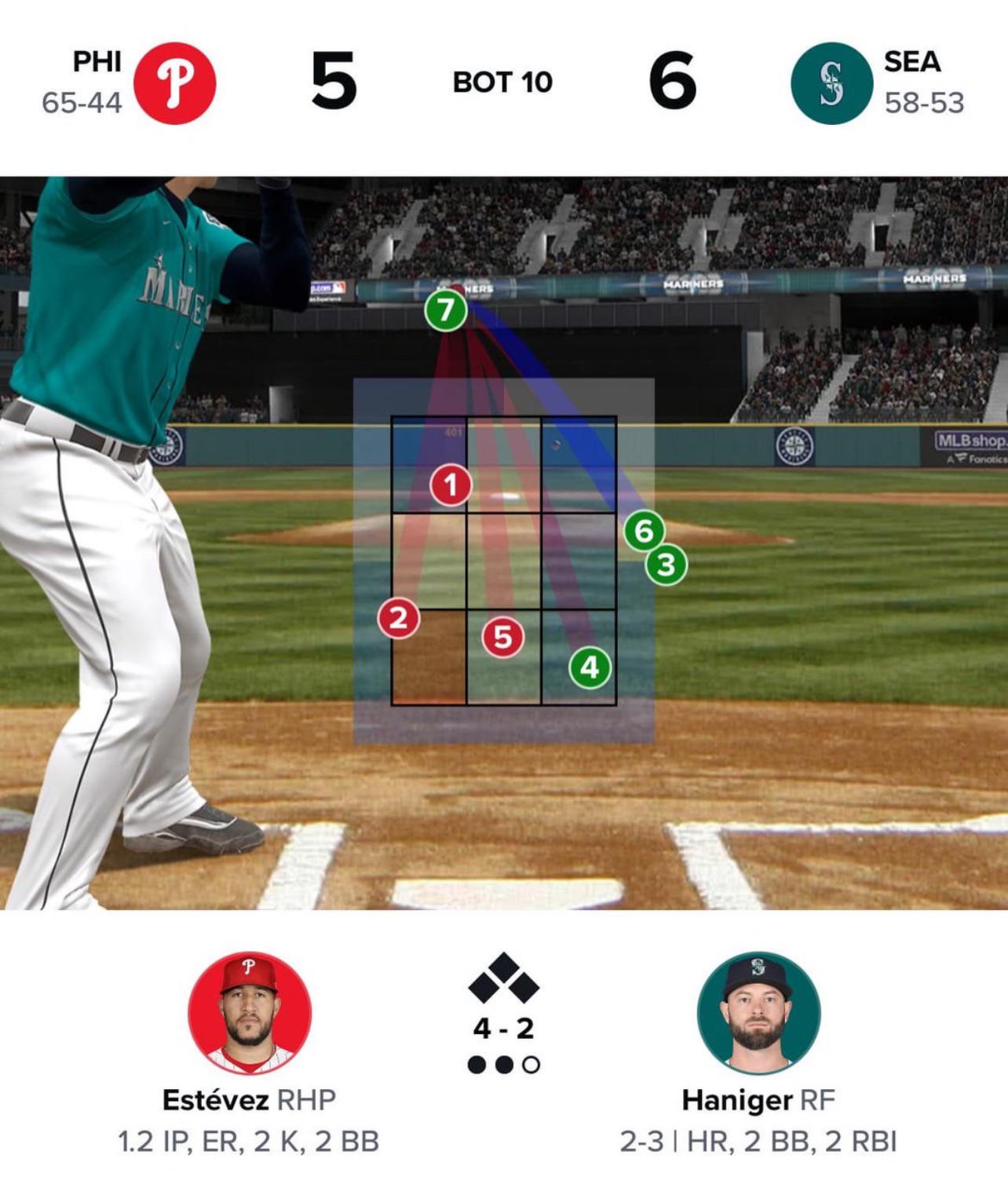 Carlos walked the winning run last night