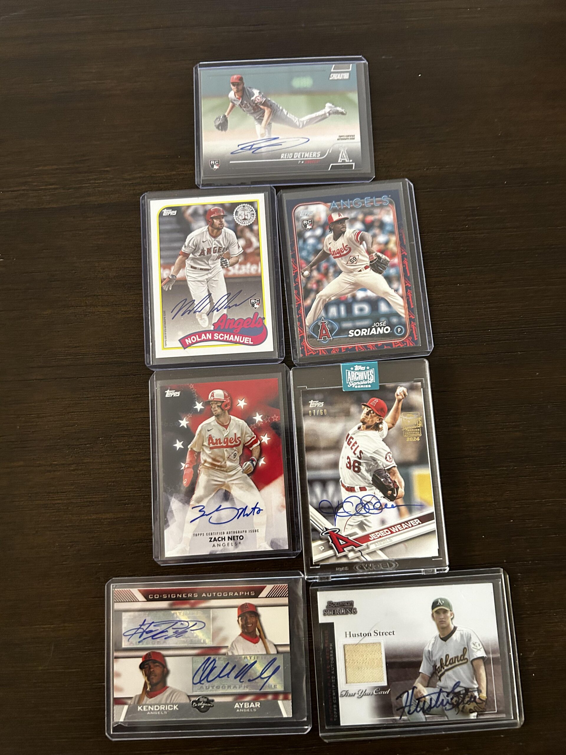 Recent card pick ups