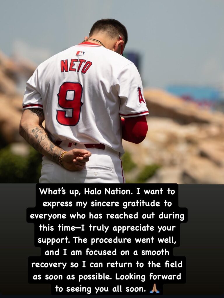 Message from Neto from his Instagram