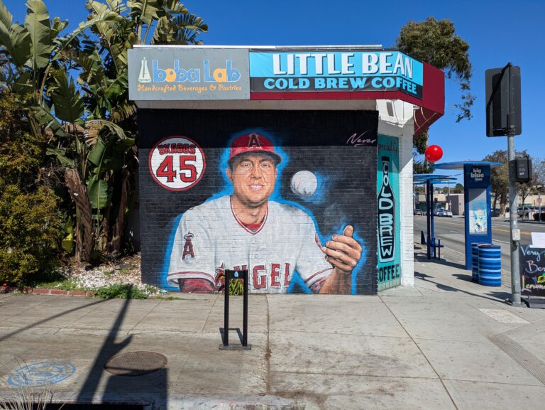 Skaggs memorial in Santa Monica