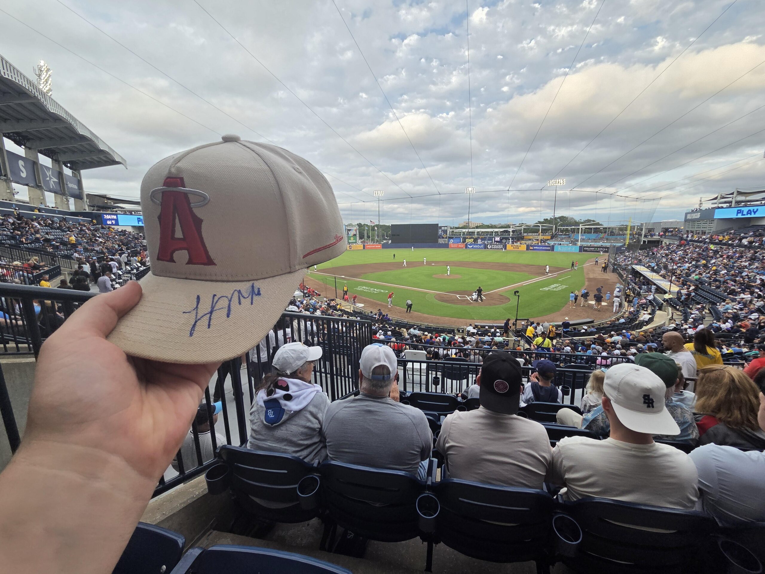 In enemy territory and got a logan ohoppe signature GO ANGELS