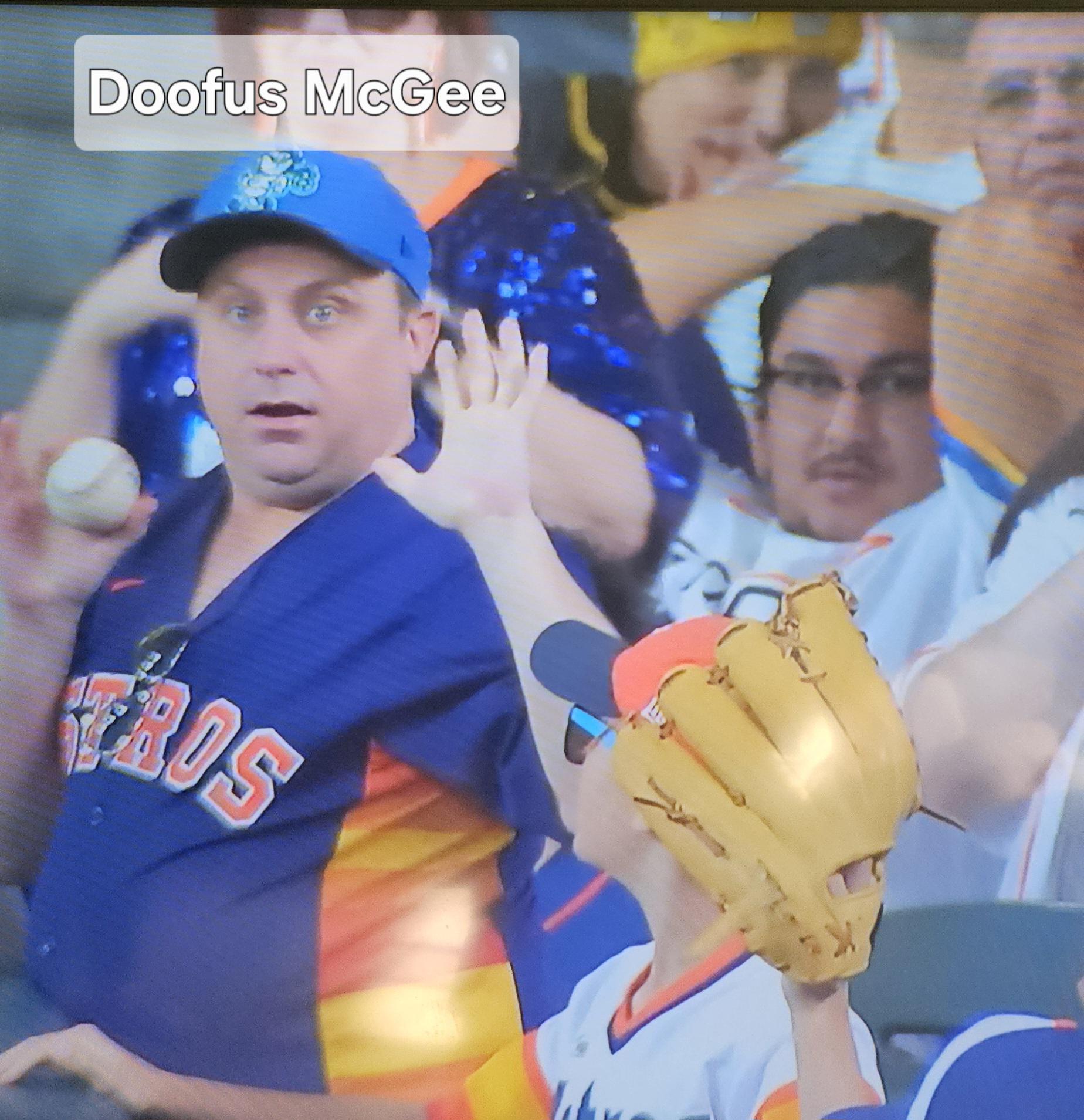 Doofus…