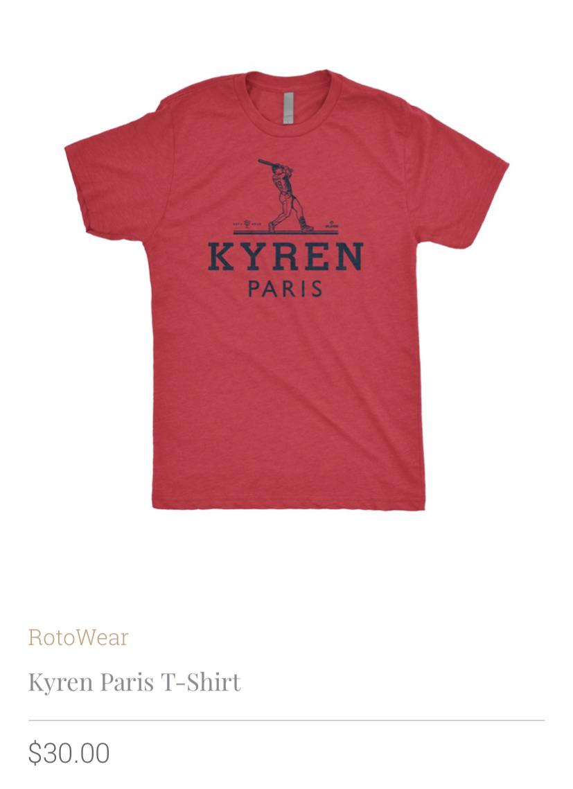 New Rotowear shirt available for Paris