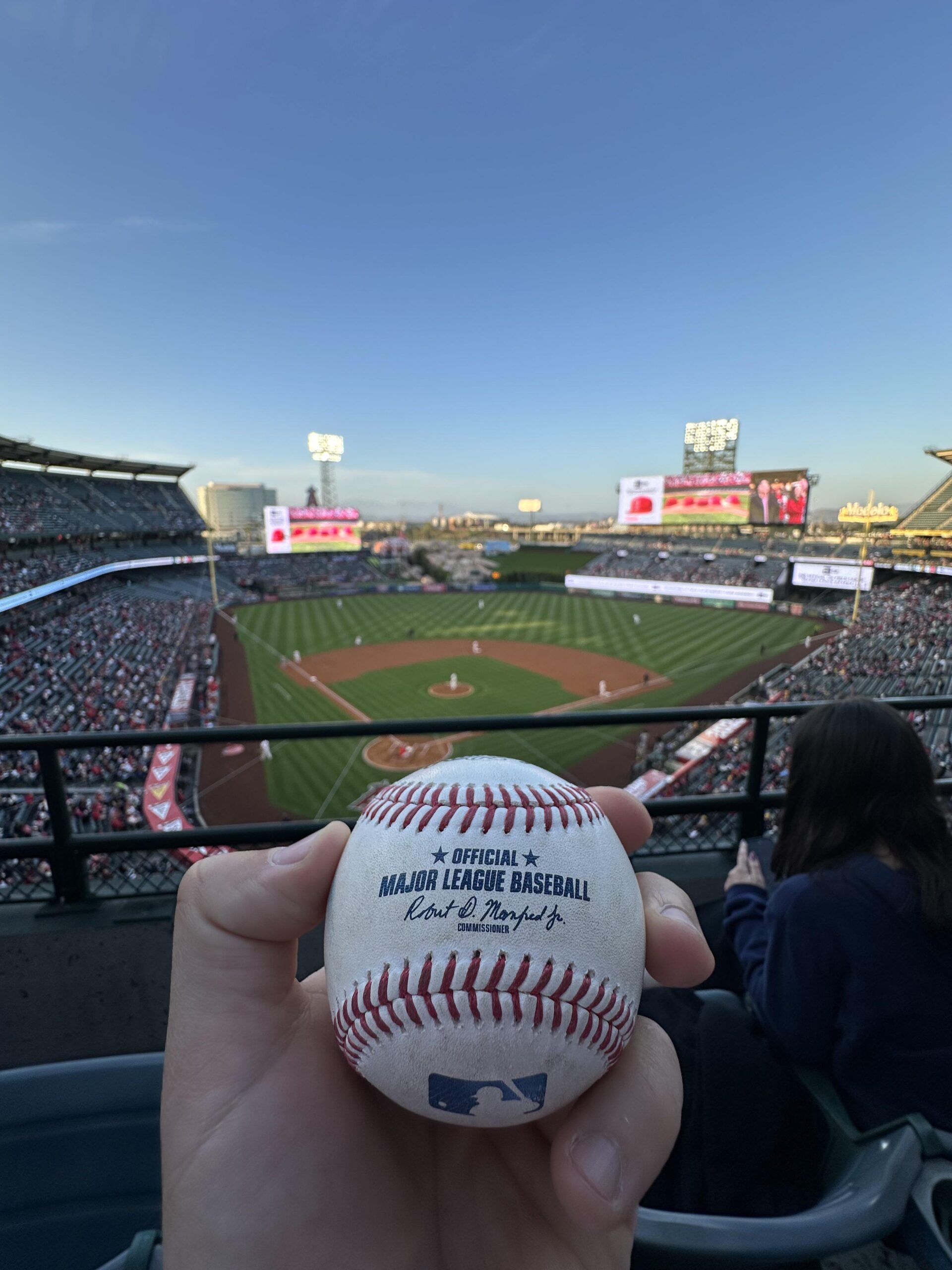 Life long dream of catching a ball