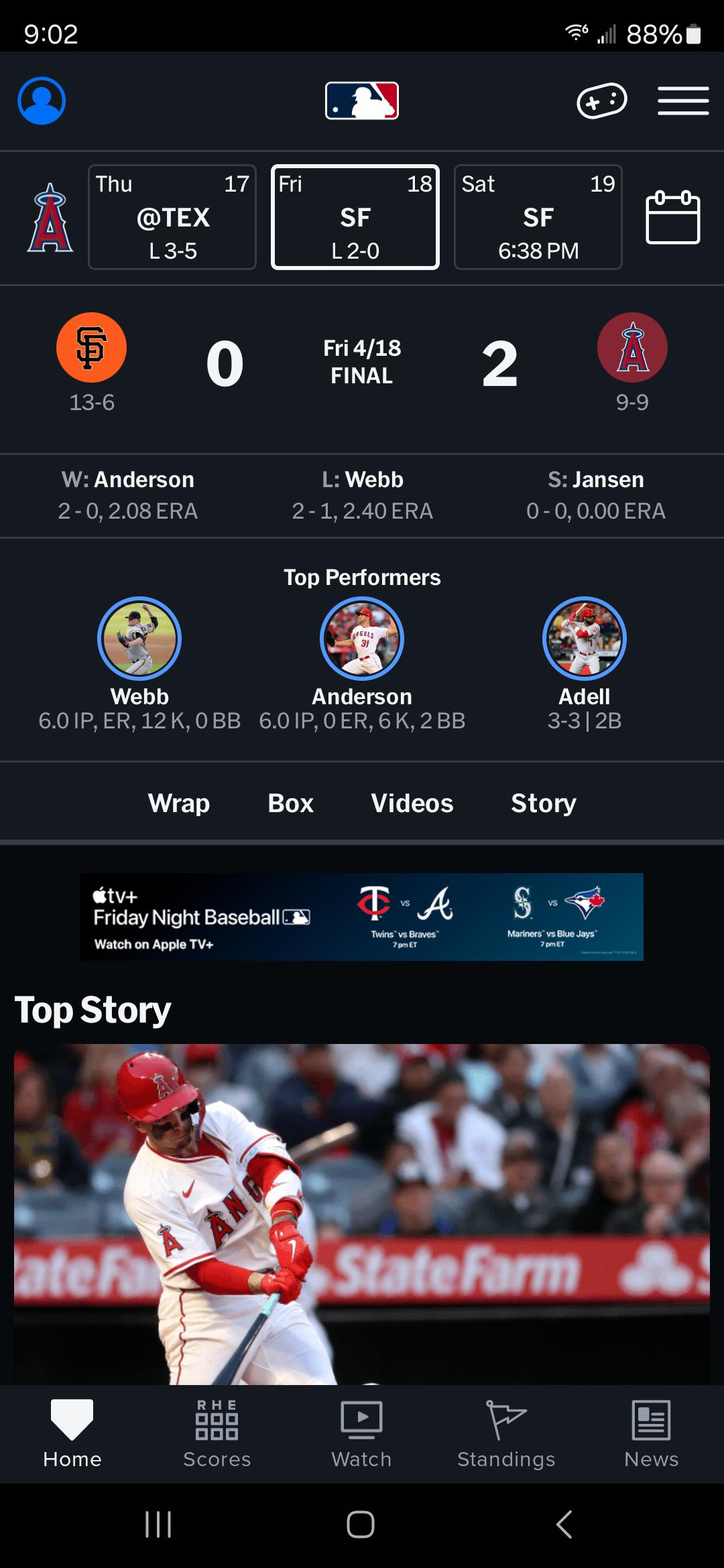 The MLB app hates us