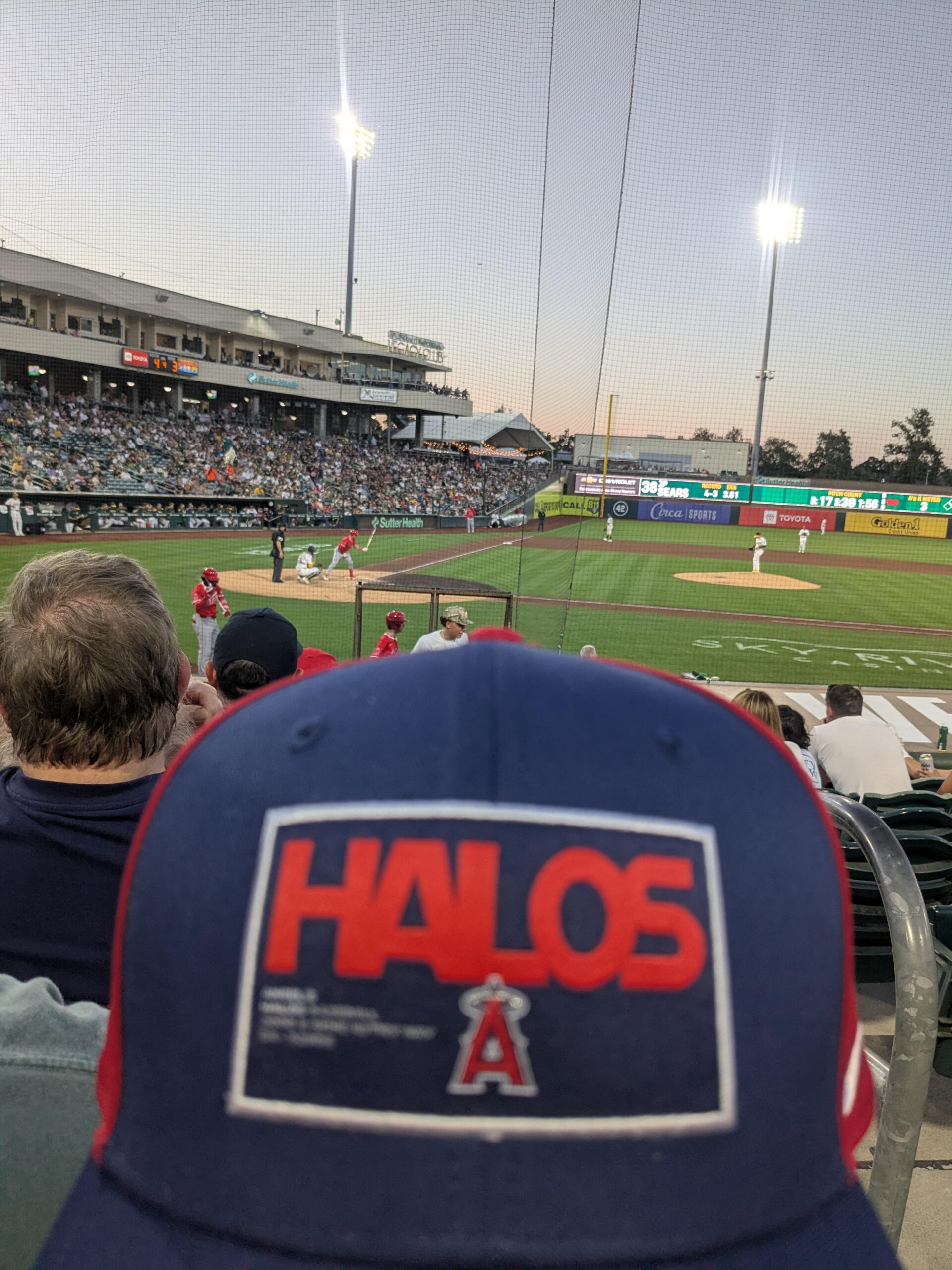 Halos in Sac Town