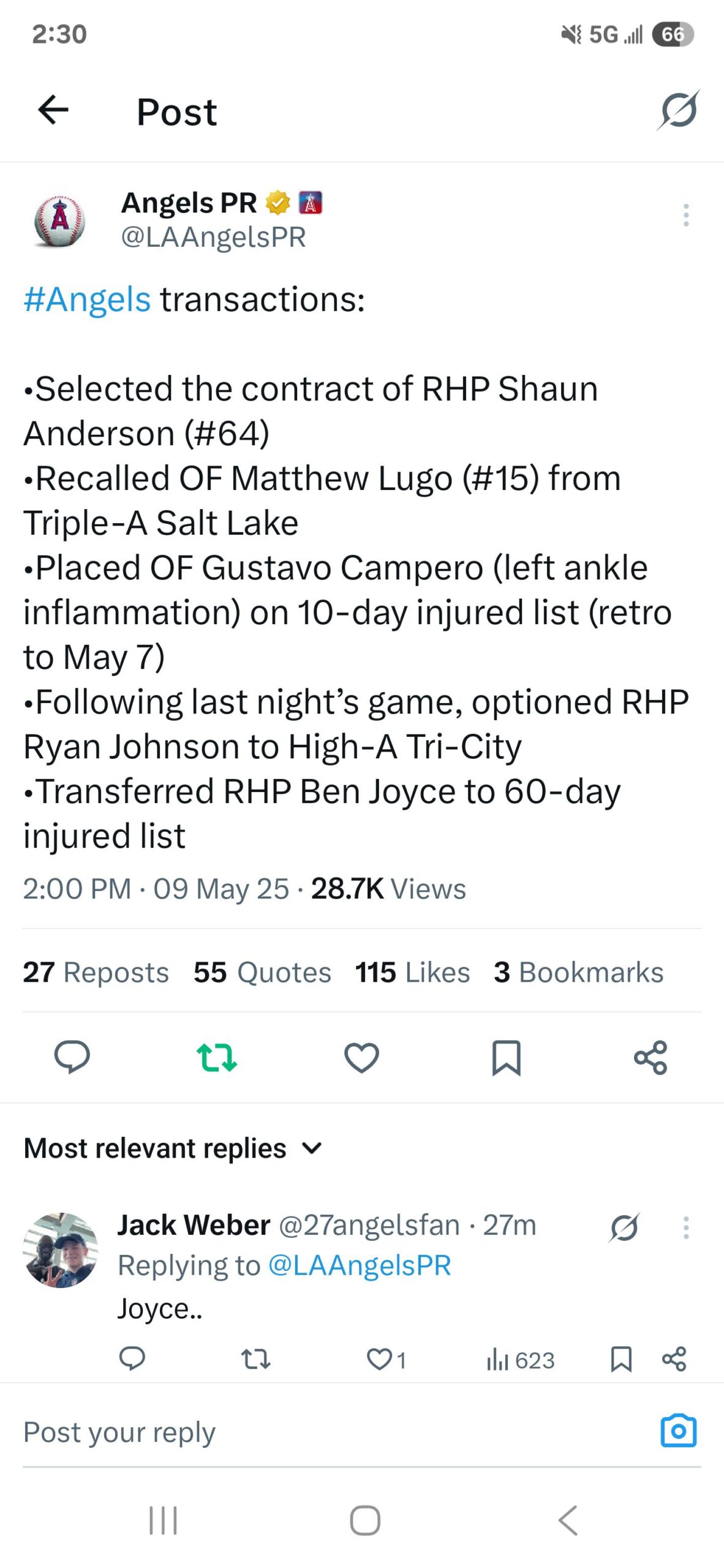 Halos Transactions for Today
