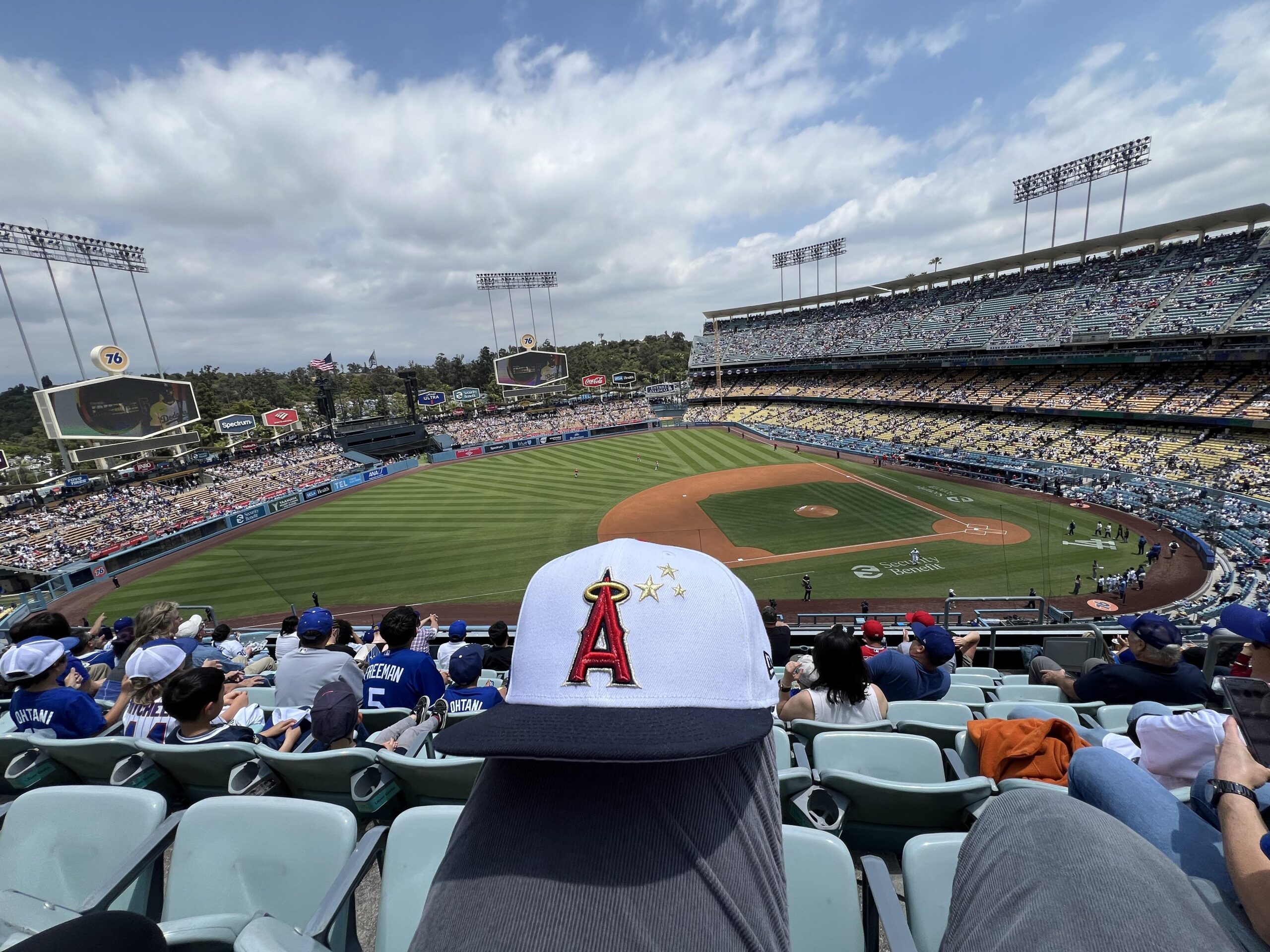In enemy territory for the sweep 🧹