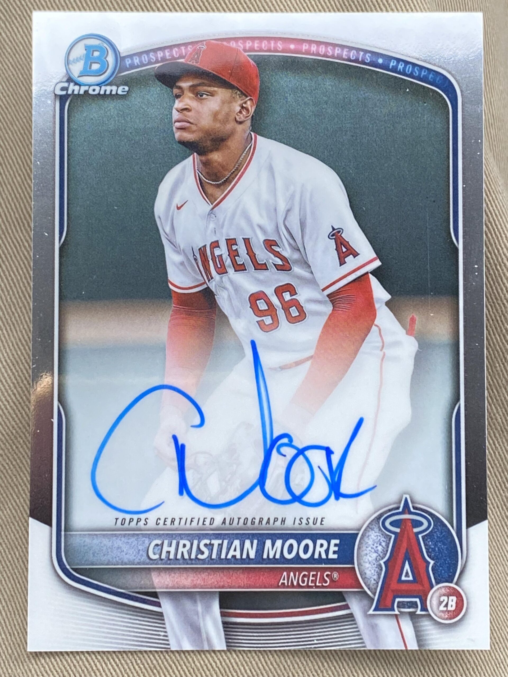 Car rips! Last Angel autograph I pulled was David fletcher rated rookie haha