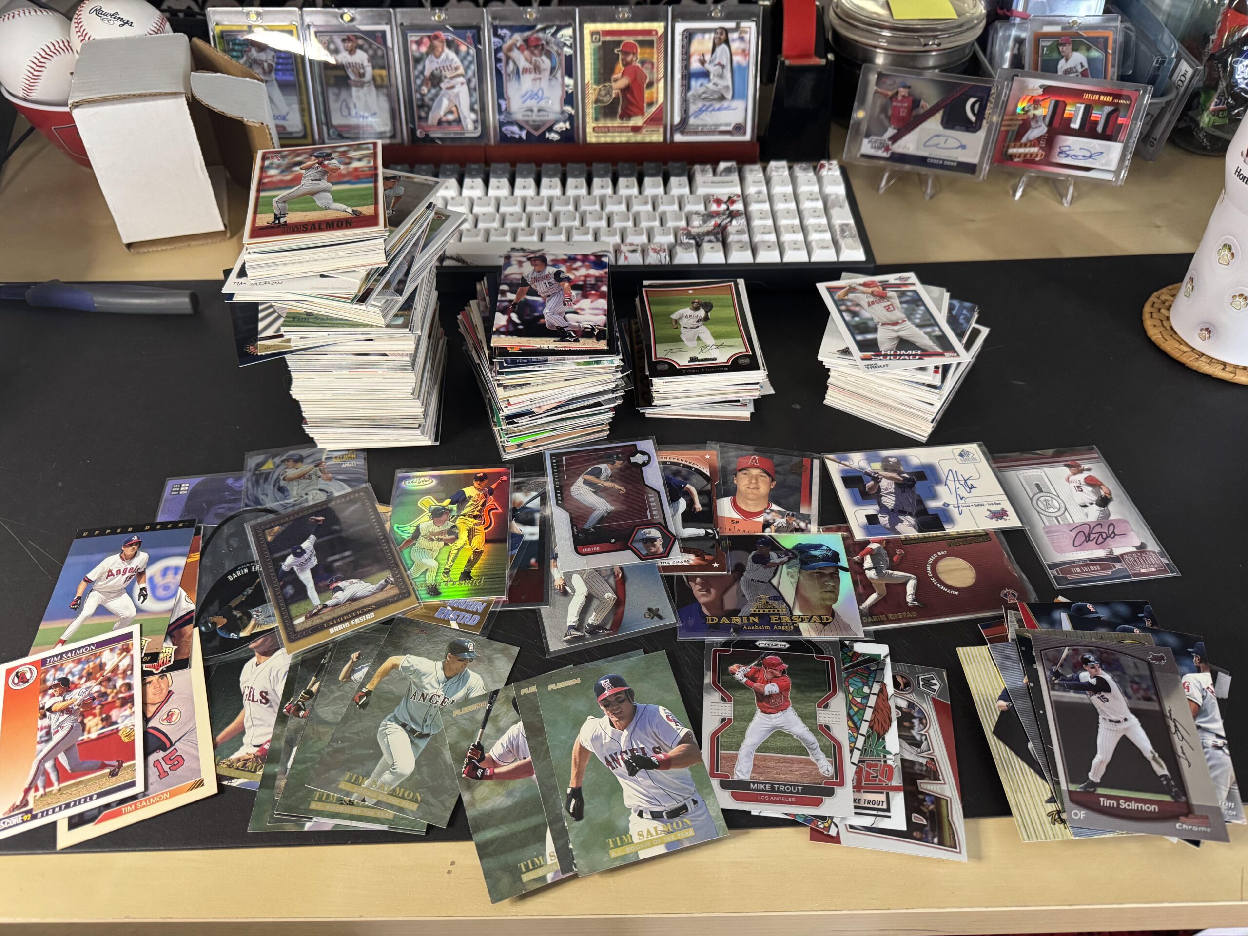 A friend sent me a ton of early 2000s Angels cards. It was so fun reliving the good ol days