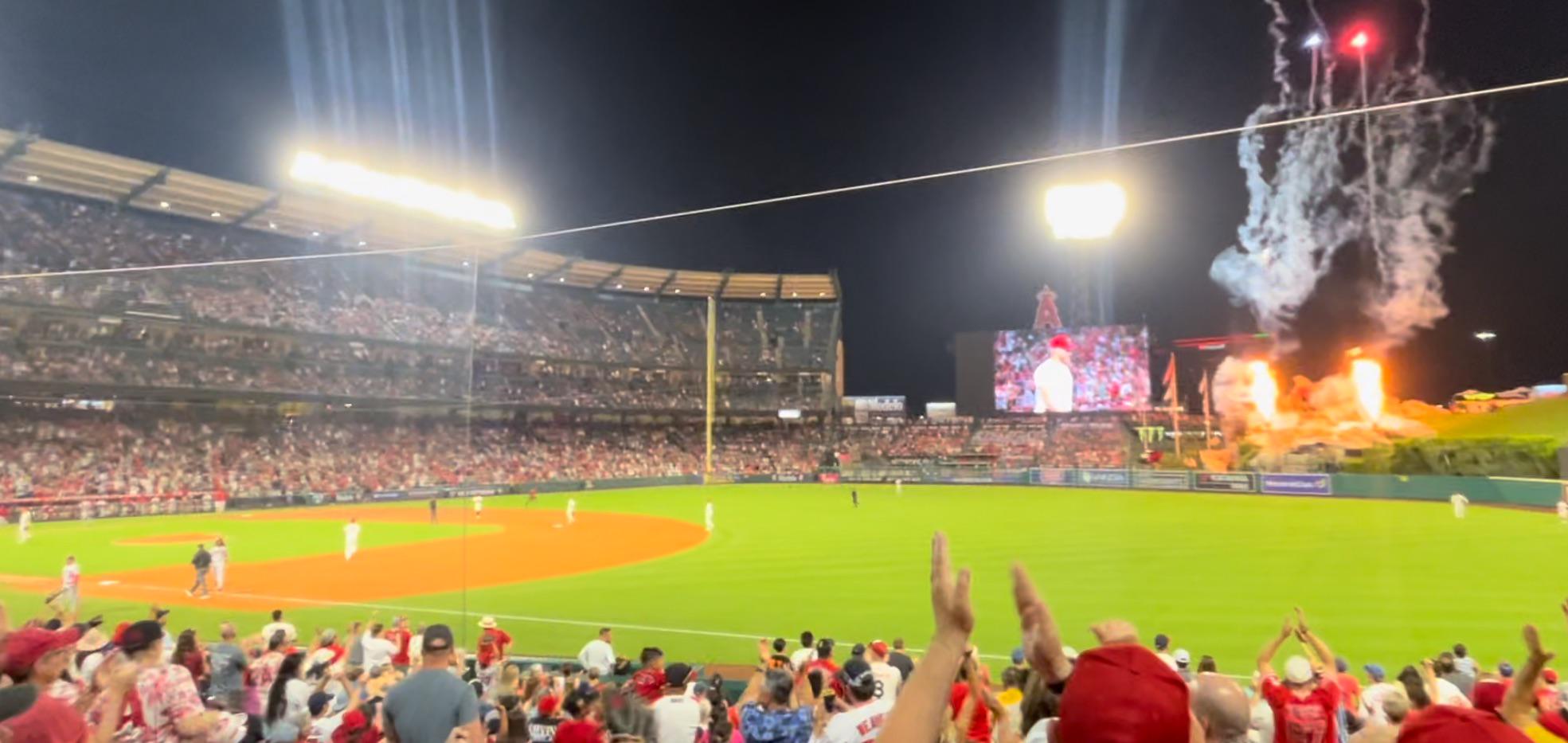 My second Angels win in person this week! Let’s go!!