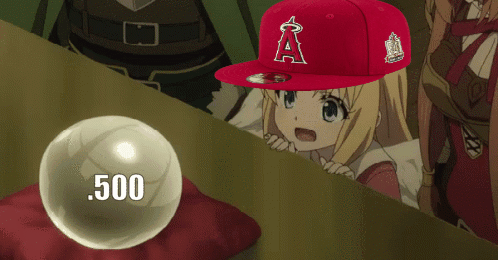 The Angels are .500 again!