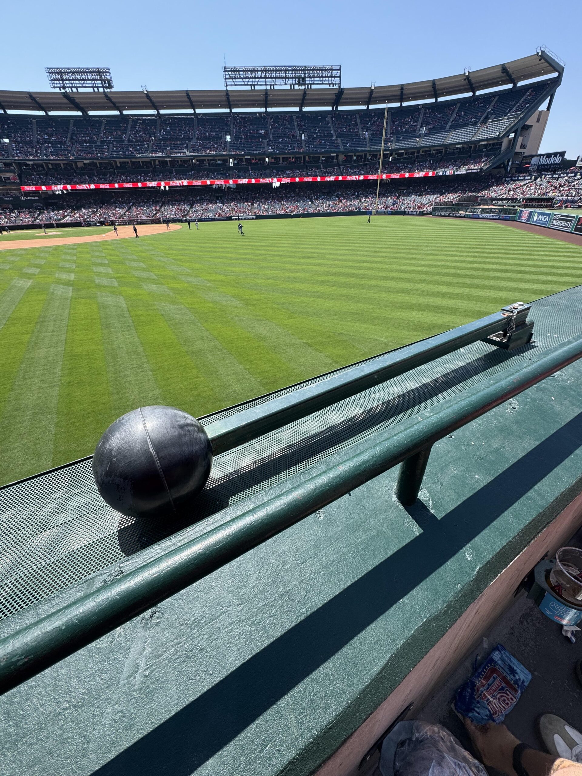 What are these on the right field wall?