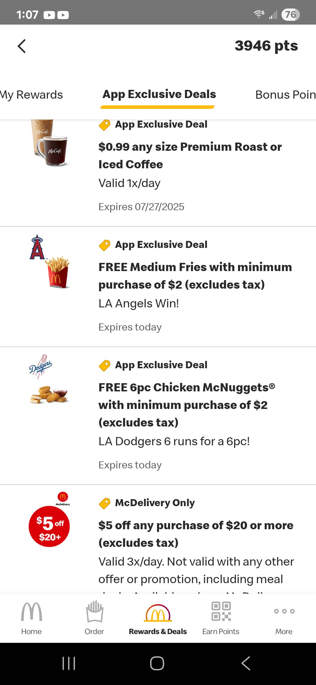 Doygers get a better deal.😭