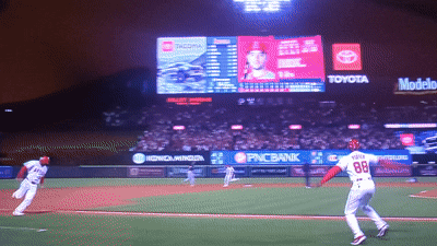 Clutch camera work on the last play of the game.