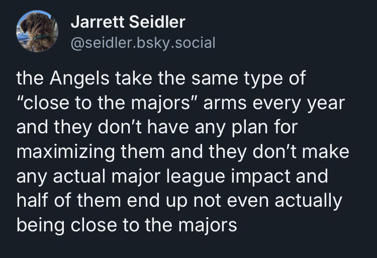 Lead Prospect Writer for Baseball Prospectus gives his opinion on the Angels draft strategy.
