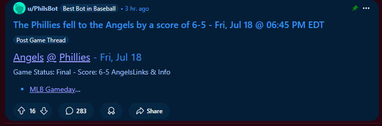 Honestly, It’s funny what we do to teams.