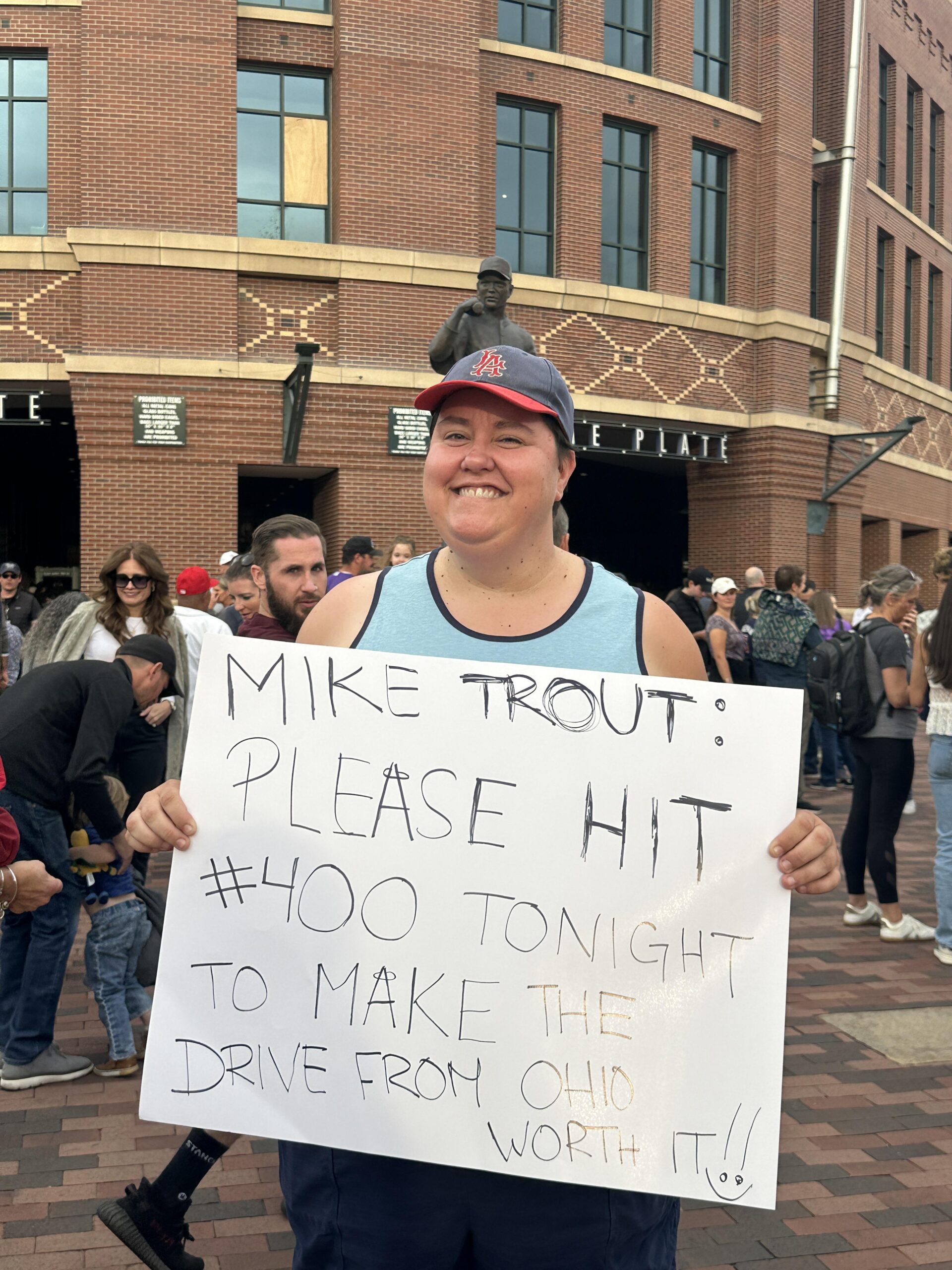 Made it to Denver from Ohio to hopefully see number 400!