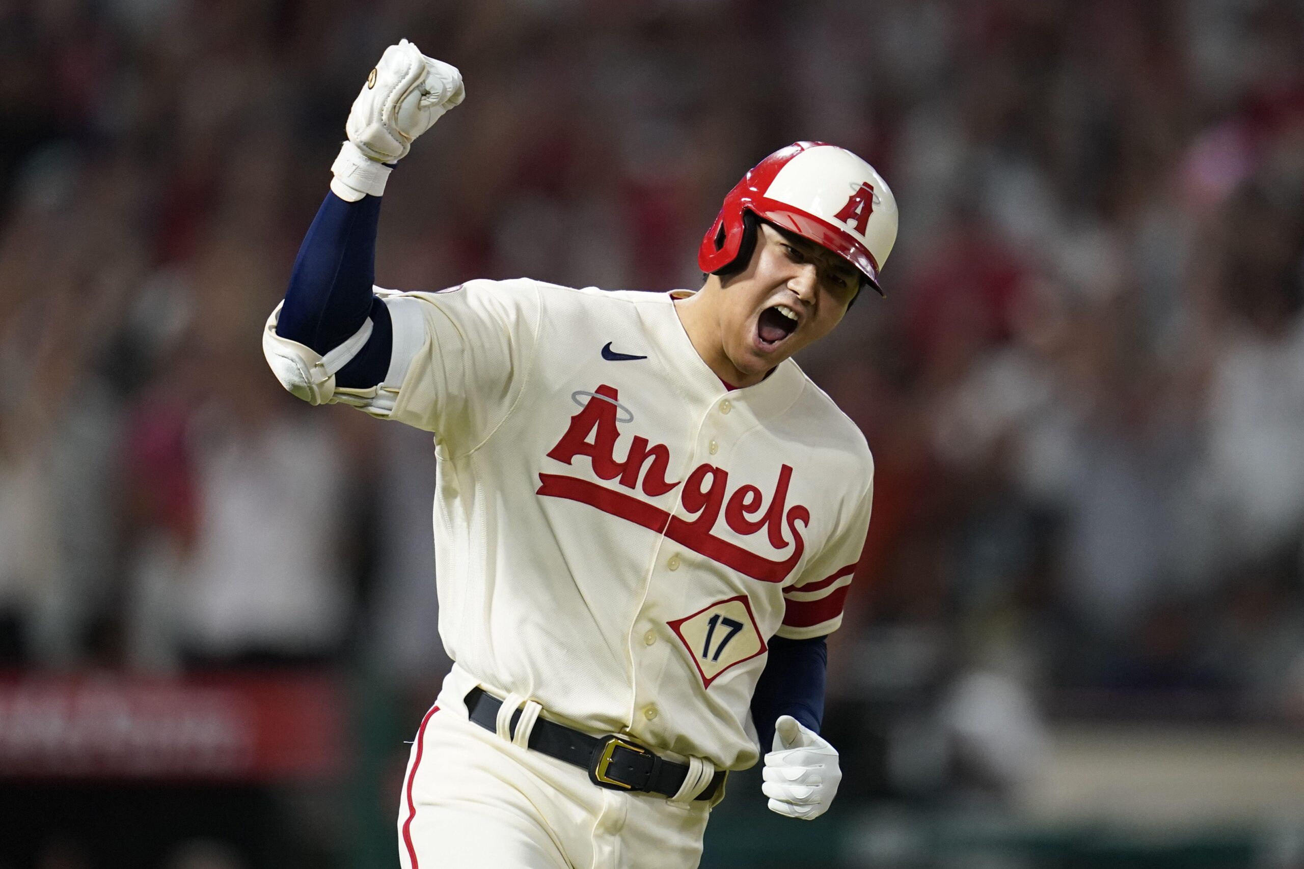 Did the MLB social media pages post  Ohtani alot when he was with Anaheim?
