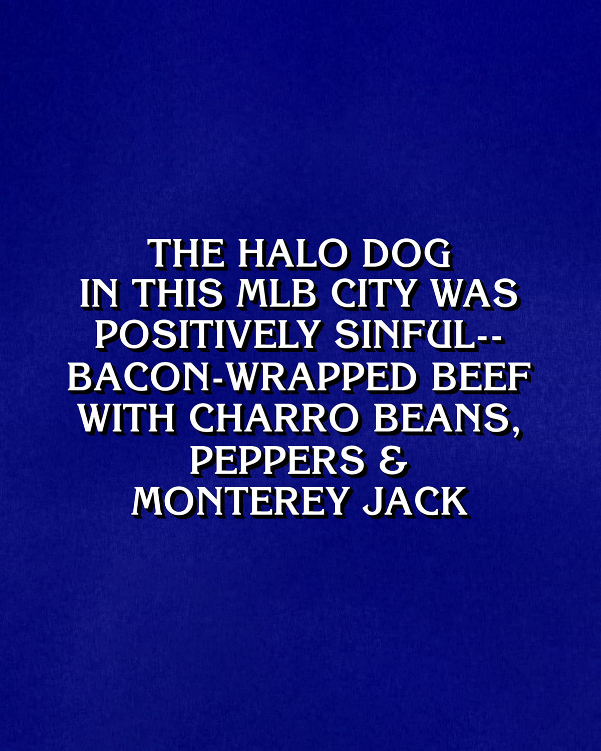 Saw this clue, thought of you.
