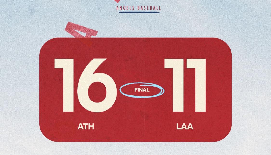 Score 11 runs and lose? Angels baseball is so back!