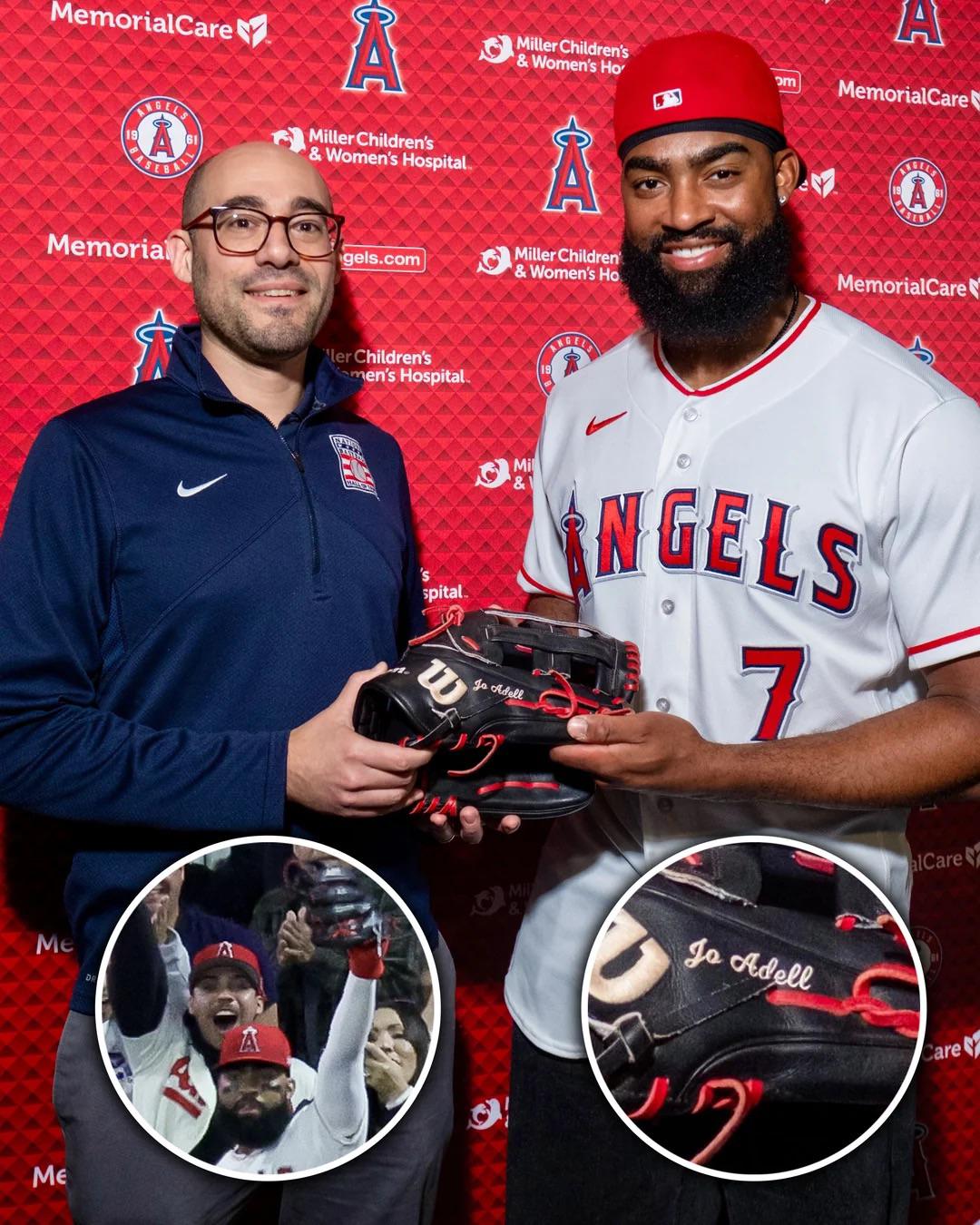 [MLB] Jo Adell has donated the glove from his three home-run robbery game to the National Baseball Hall of Fame