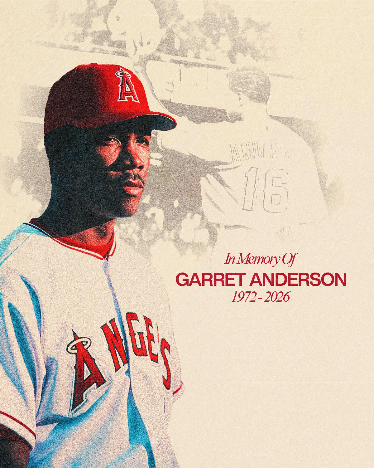 Garret Anderson has passed away