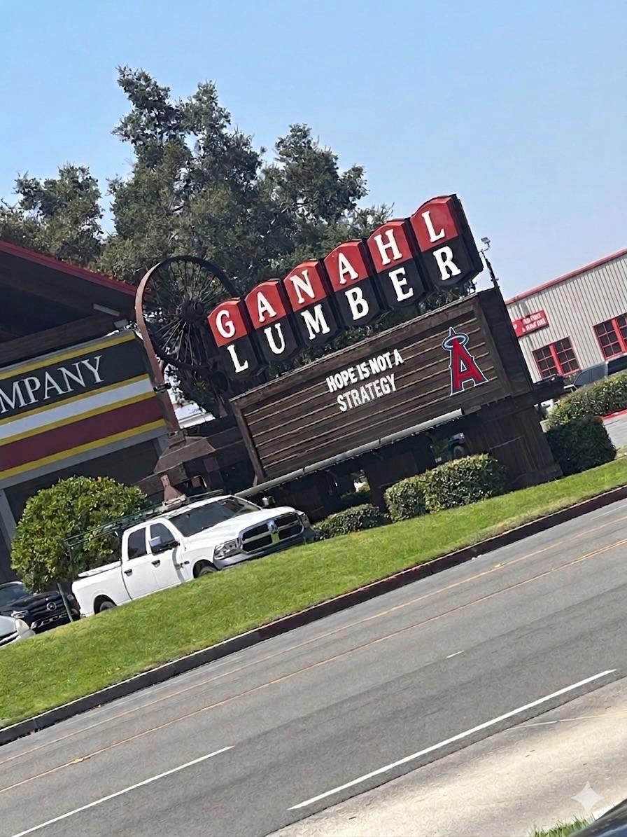 Ganahl Lumber knows😔